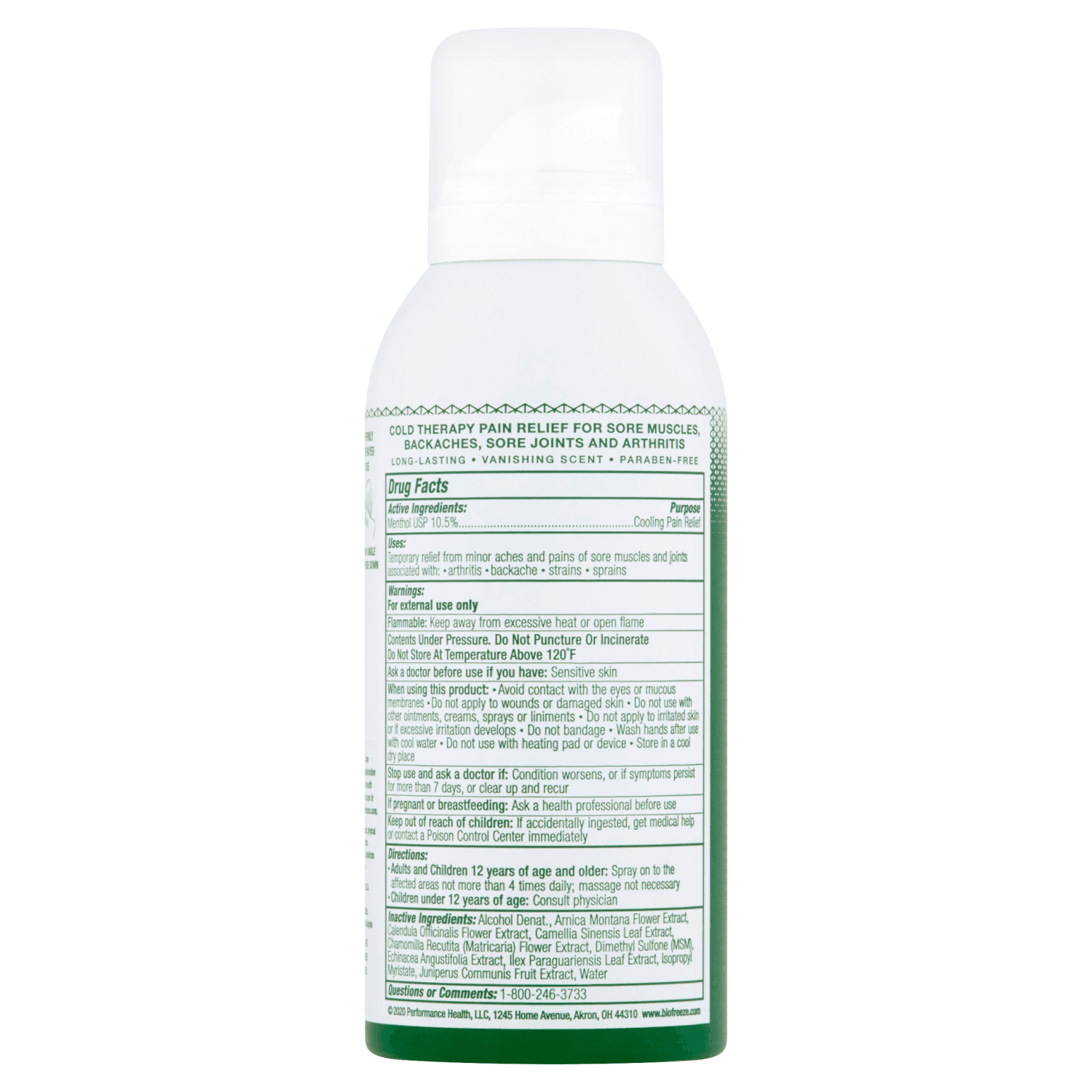 Biofreeze Pain Relieving 360 Spray (3 oz)