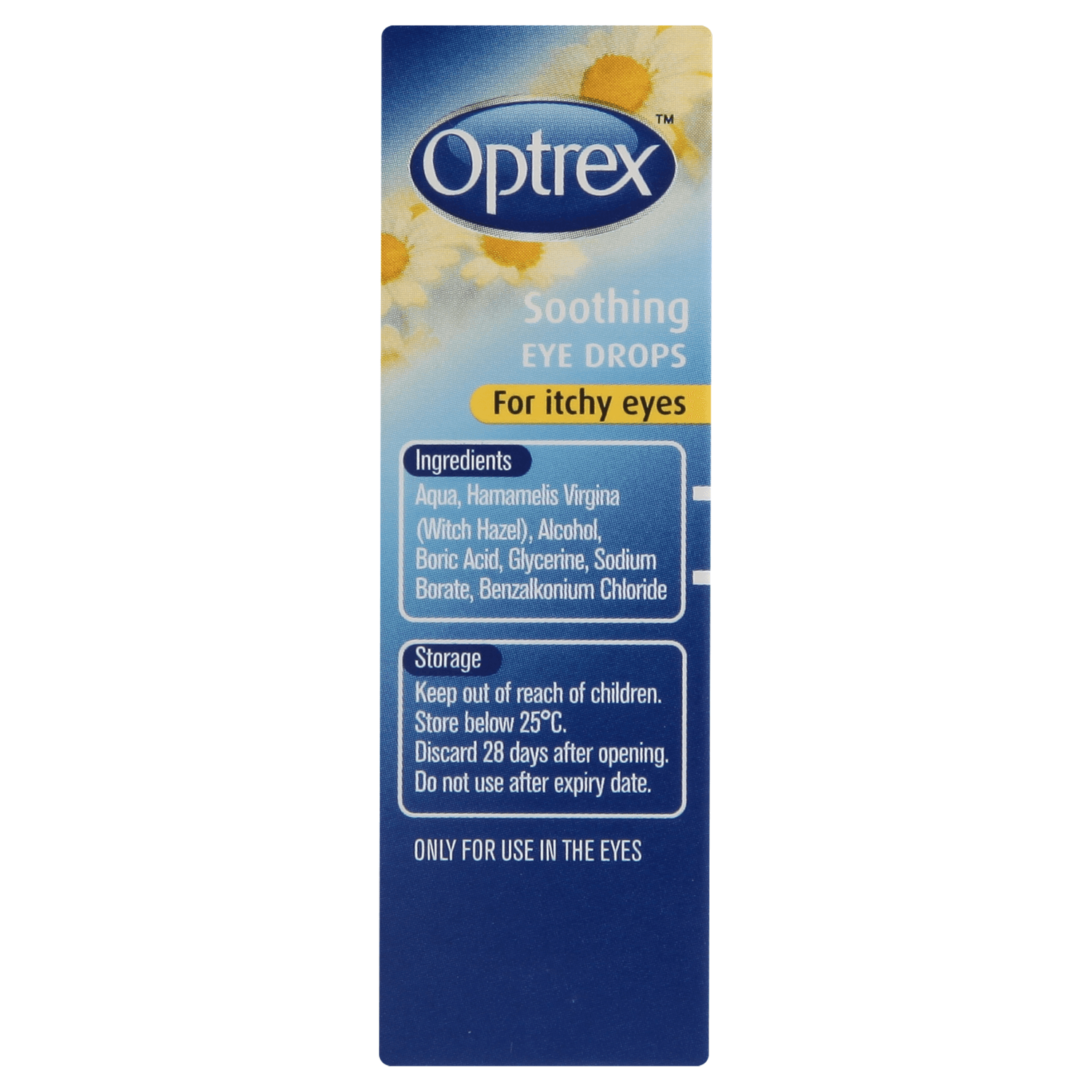 Optrex Soothing Eye Drops for Itchy Eyes (10ml)