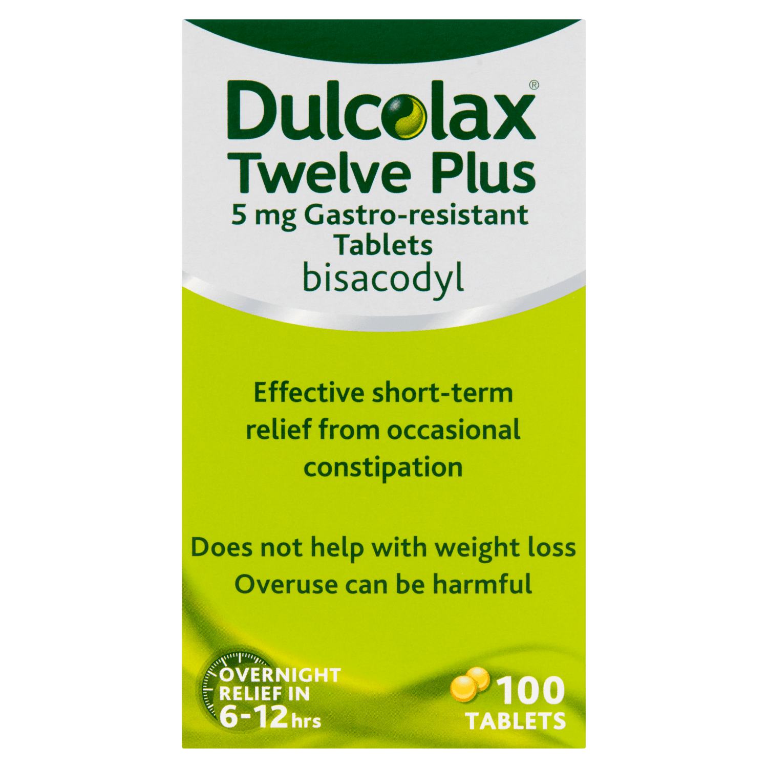 Dulcolax Twelve Plus (100 tablets)