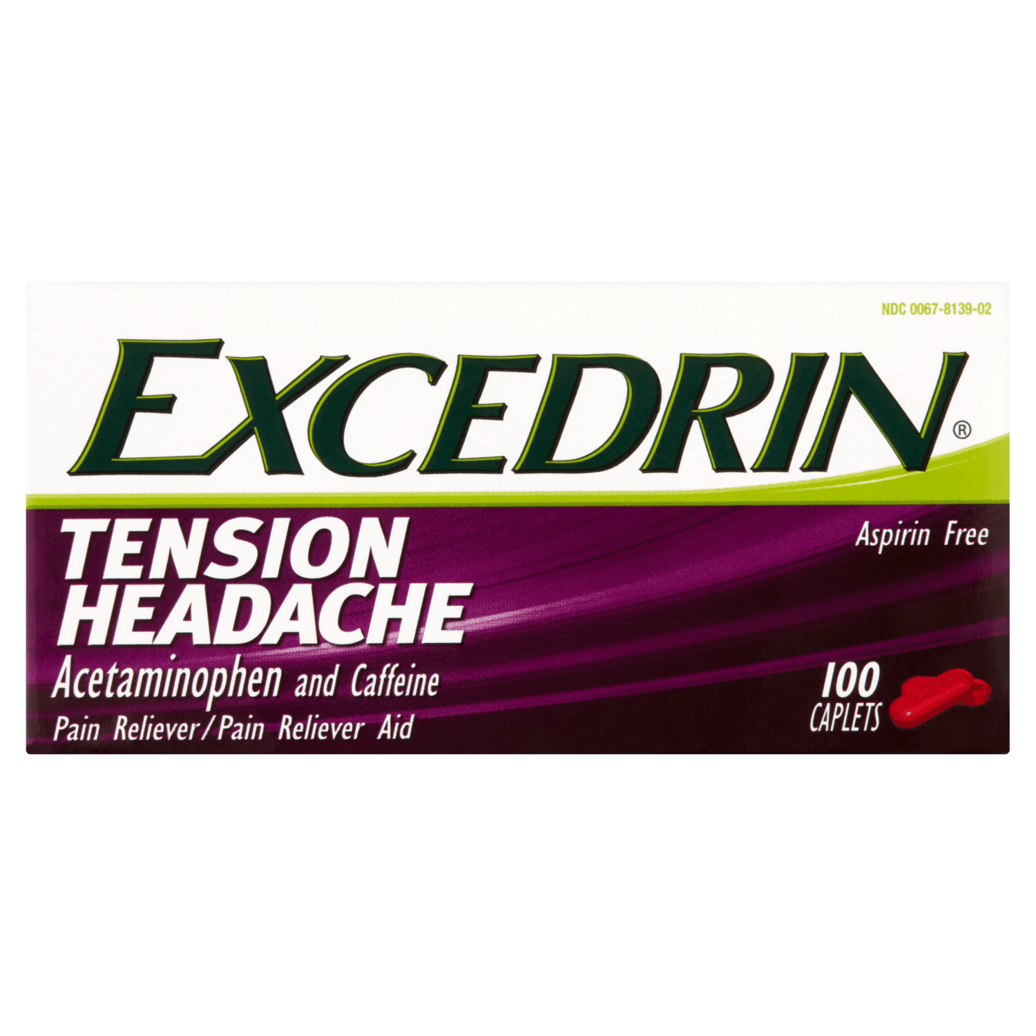 Excedrin Tension Headache Caplets (100 count)