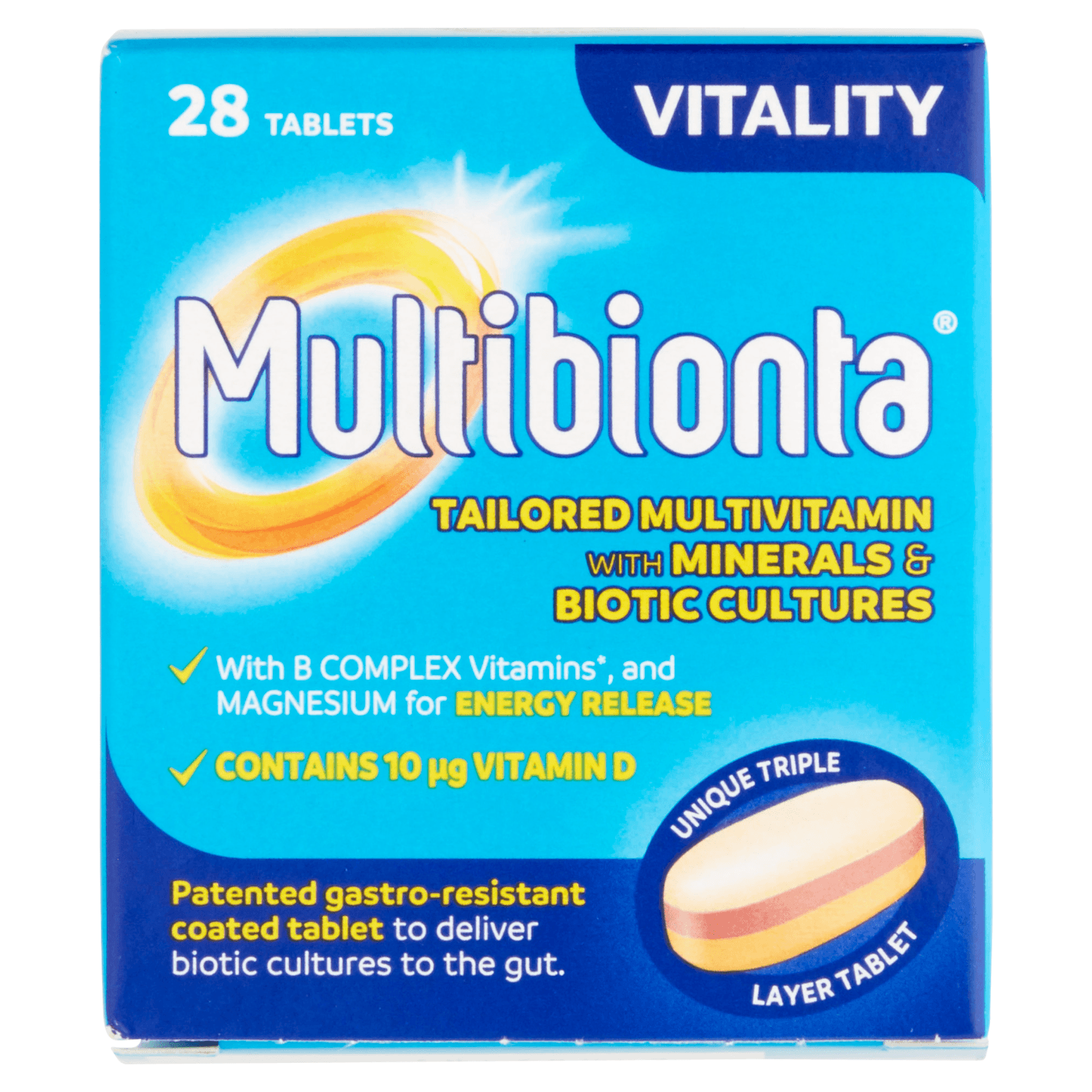 Multibionta Vitality (28 Tablets)