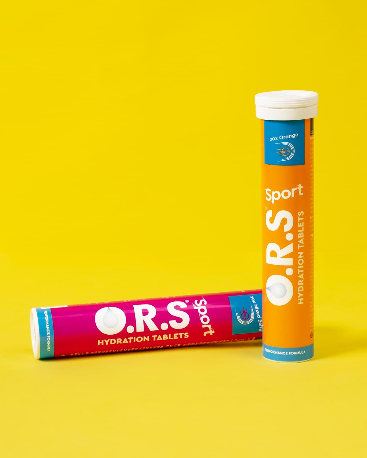 O.R.S Sport Hydration Tablets - ORANGE (20 Soluble Tablets)