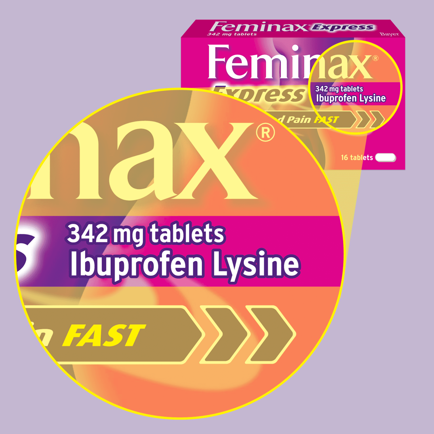 Feminax Express (16 Tablets)