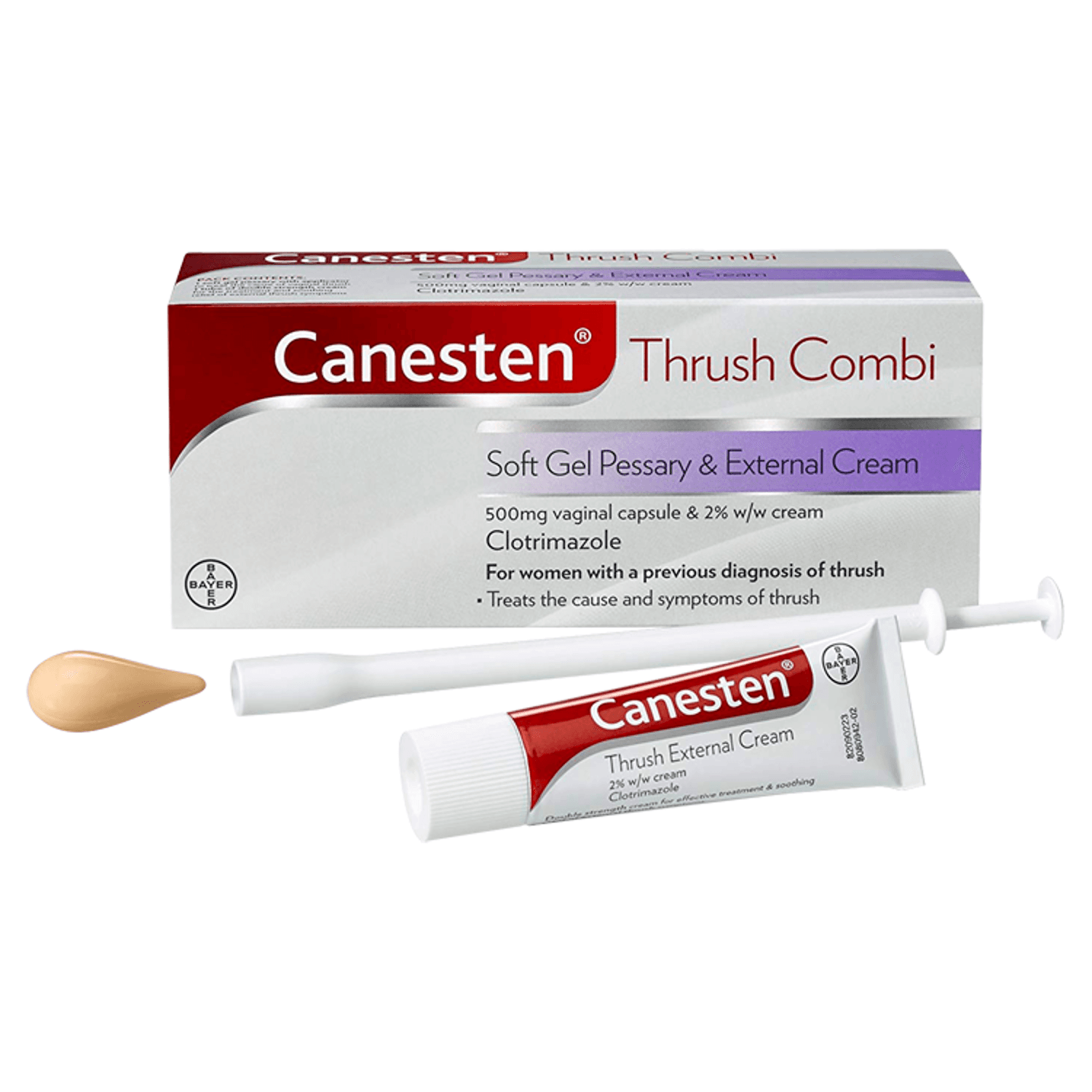 Canesten Thush Soft Gel Pessary and External Cream