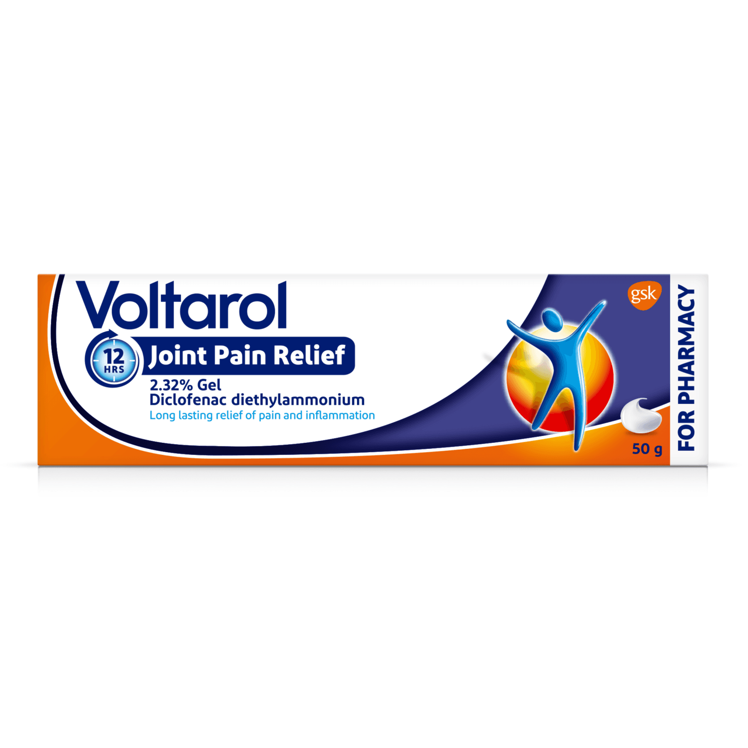 Voltarol 12 Hour Joint Pain Relief 2.32% Gel (50g)