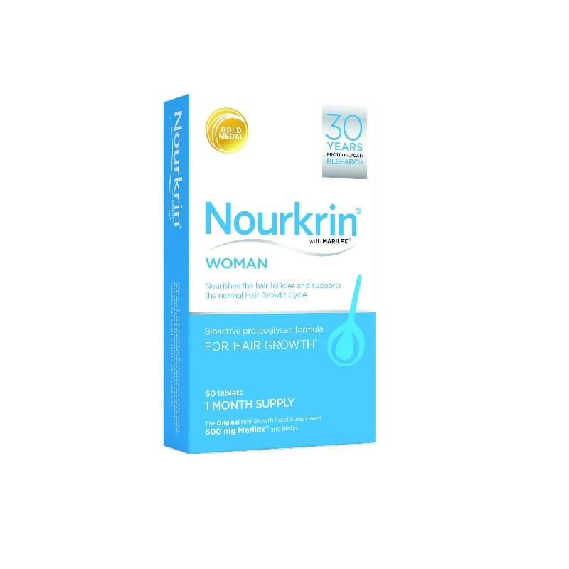 Nourkrin® WOMAN For Hair Growth - 1 Month Supply (60 Tablets)