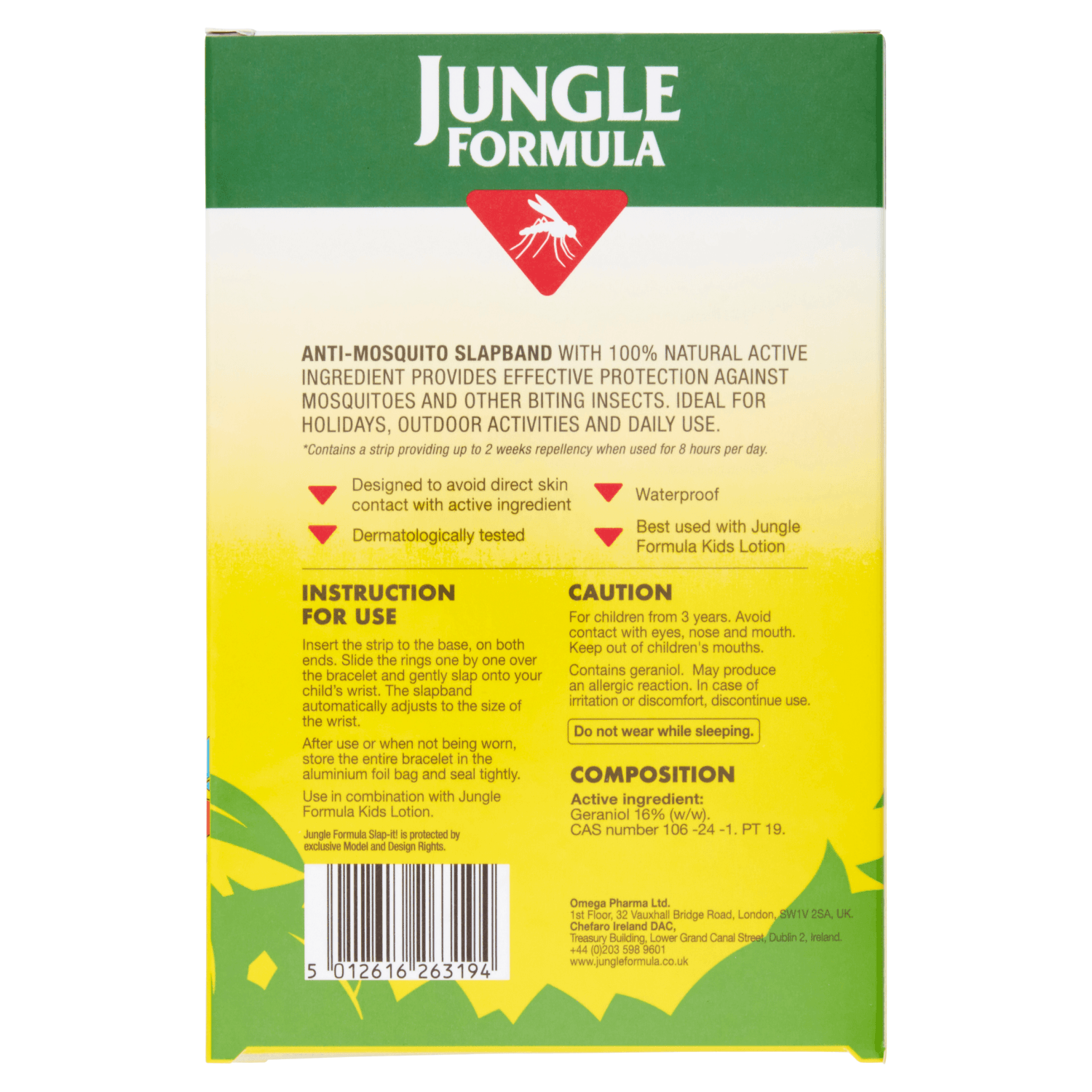 Jungle Formula Slap-It Band for Kids