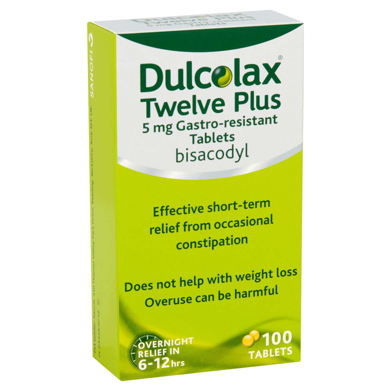 Dulcolax Twelve Plus (100 tablets)