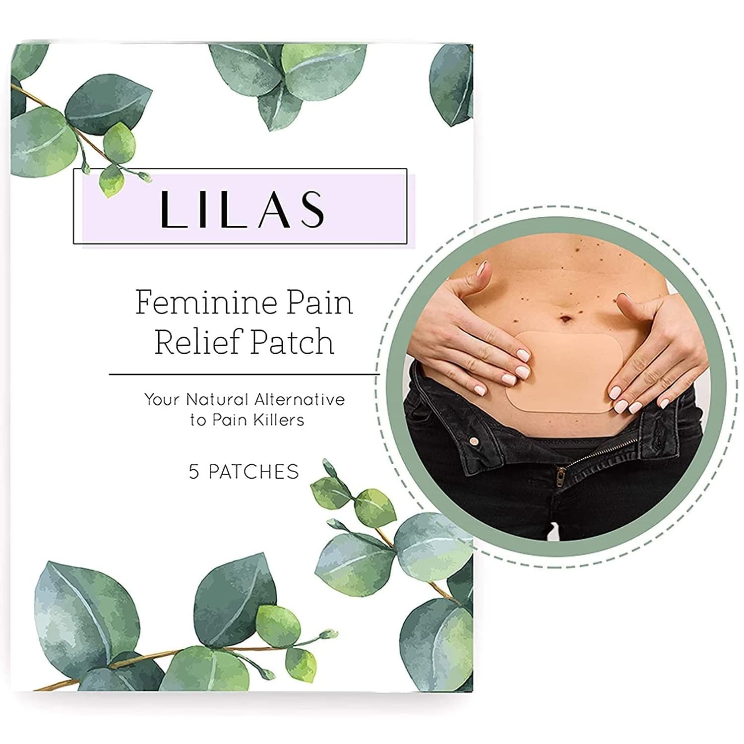 LILAS Menstrual Relief Patch (5 Pack) 