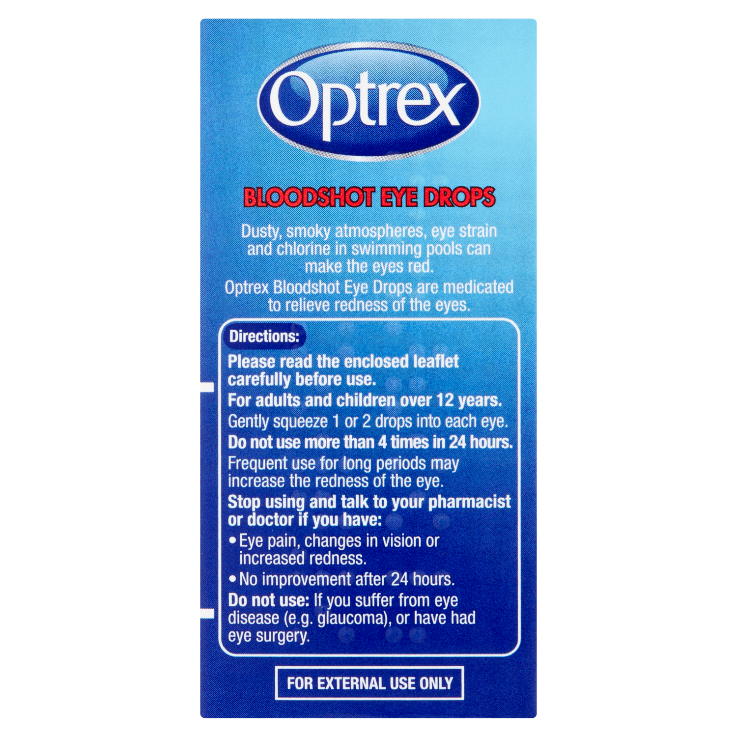 Optrex Bloodshot Eye Drops (10ml)