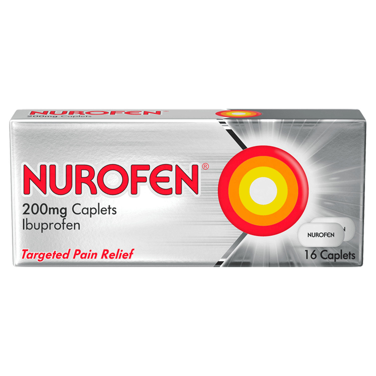 Nurofen 200mg Caplets (16 Tablets)