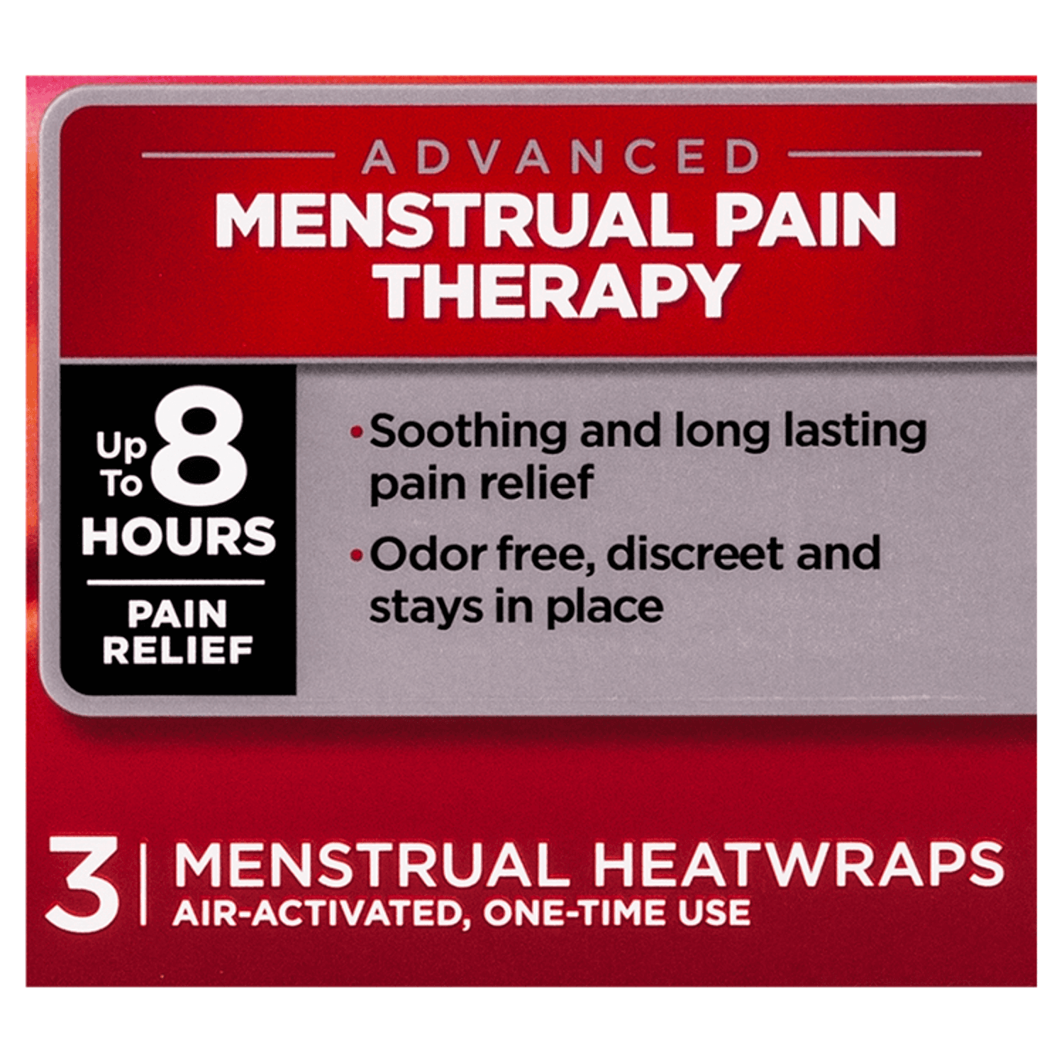 ThermaCare HeatWraps for Menstrual Pain (3 count)