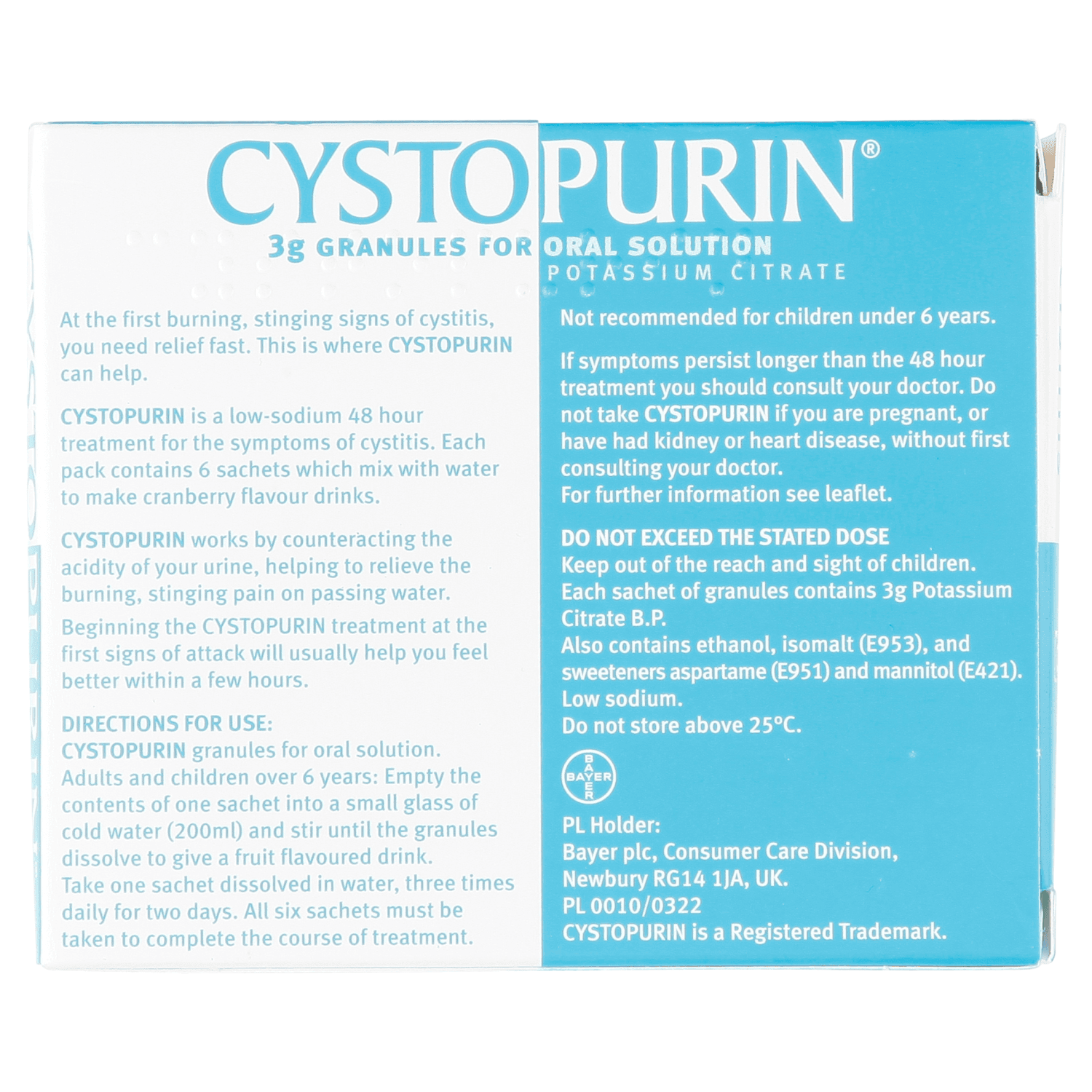 Cystopurin Sachets (6)