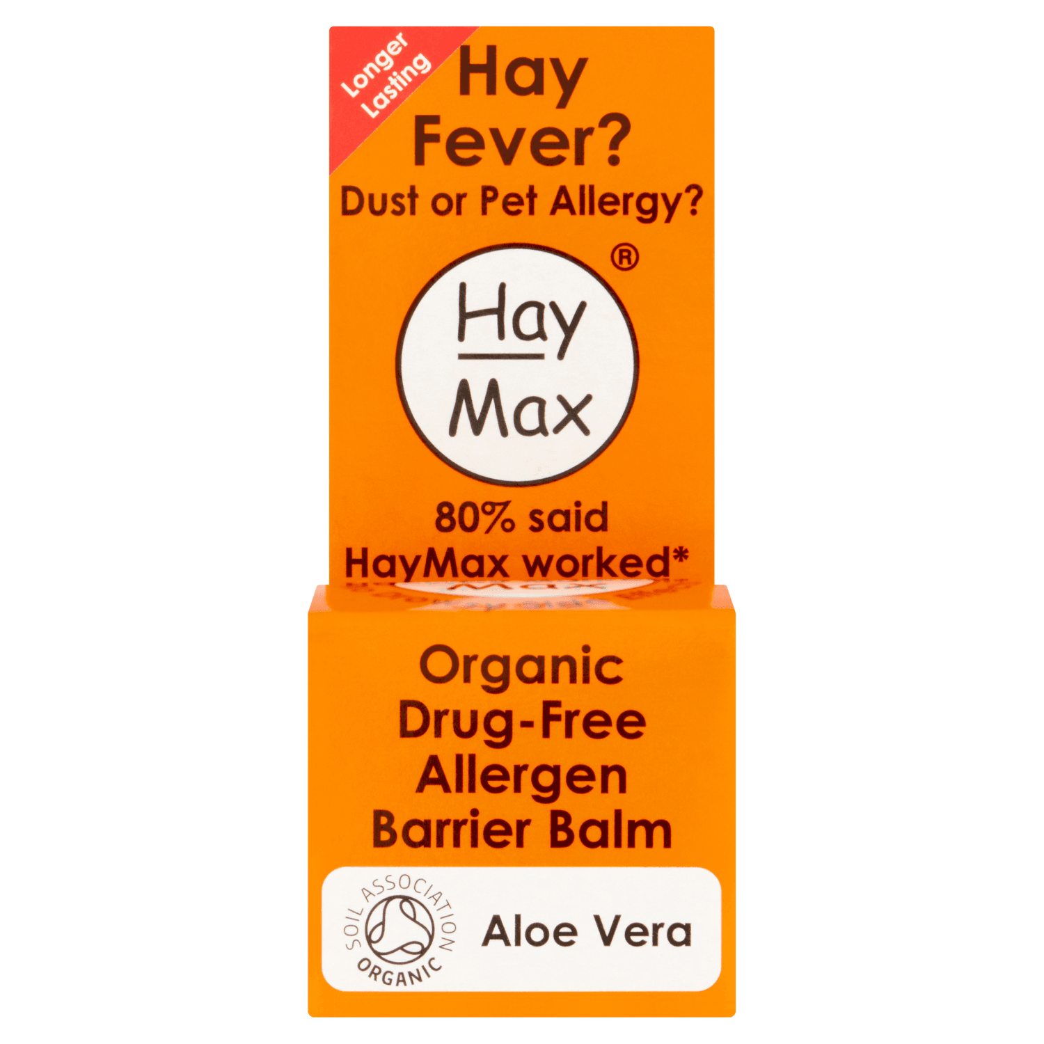 HayMax Aloe Vera Organic Drug Free Pollen Barrier Balm (5ml)