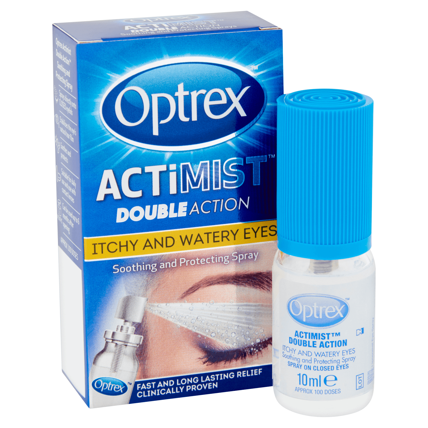 Optrex ActiMist Double Action for Itchy & Watery Eyes (10ml)