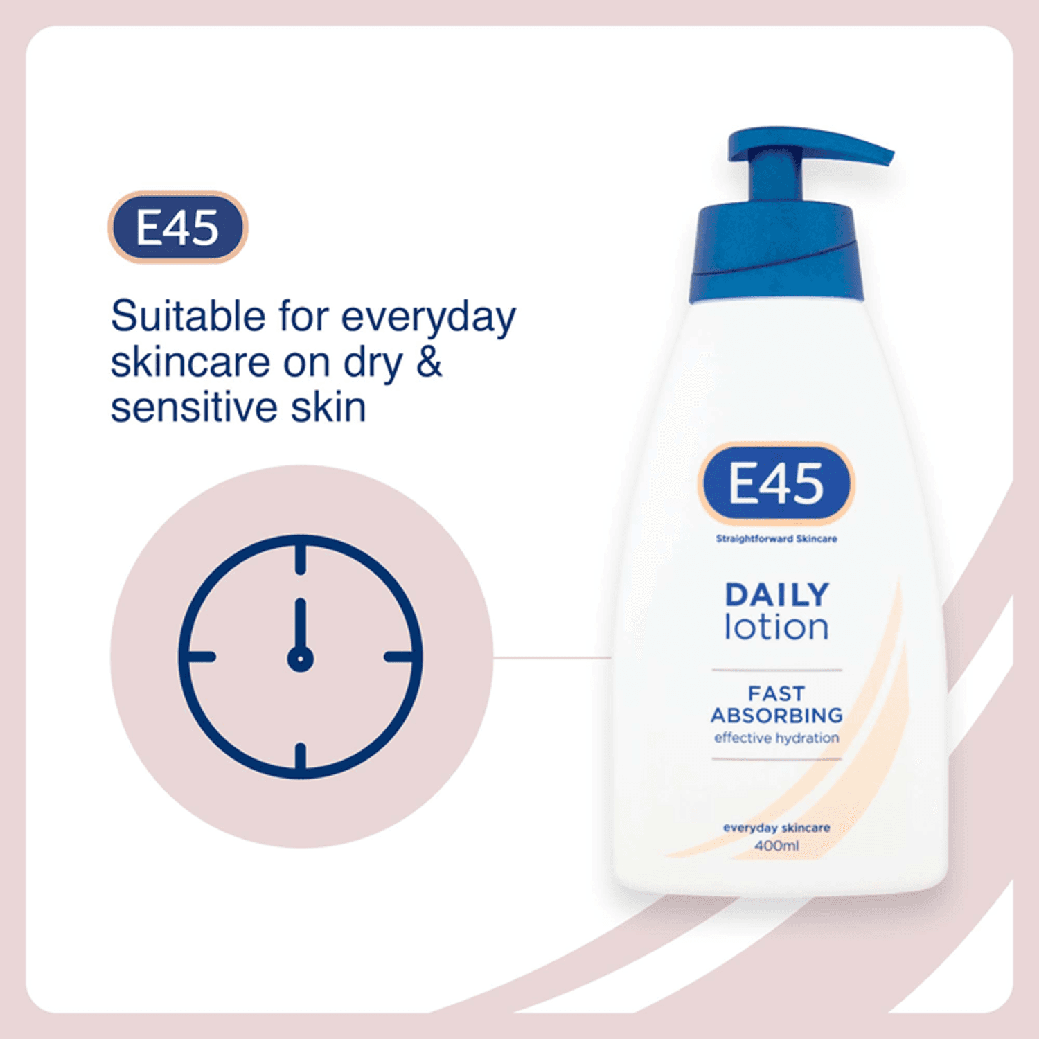 E45 Skincare Daily Lotion (400ml)