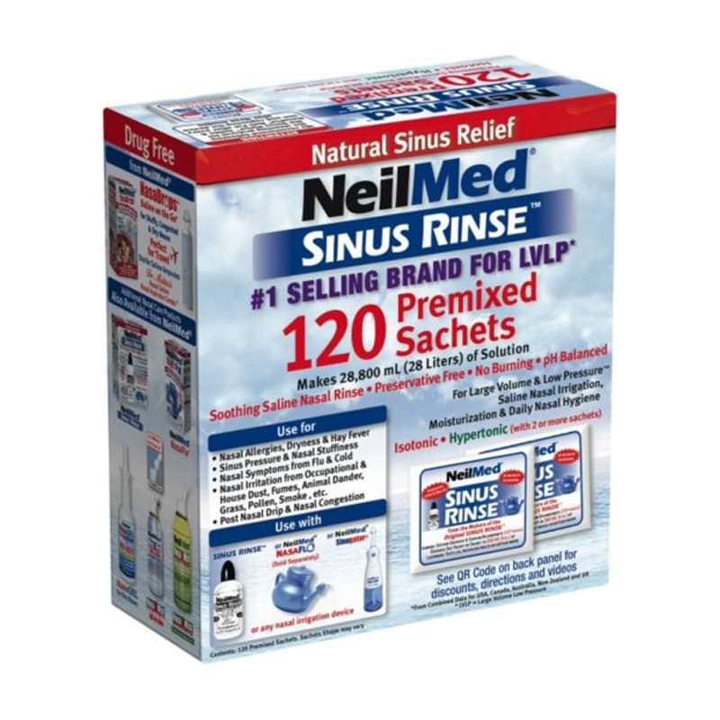 NeilMed Sinus Rinse - Refills (120 Sachets)