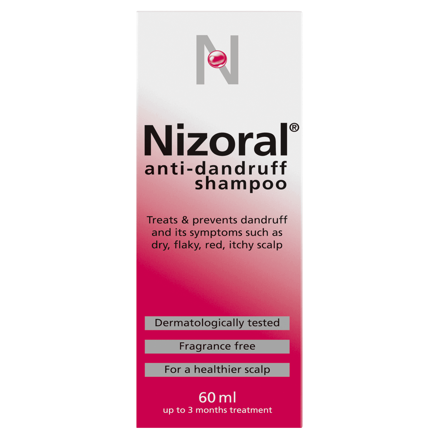 Nizoral Anti-Dandruff Shampoo (60ml)