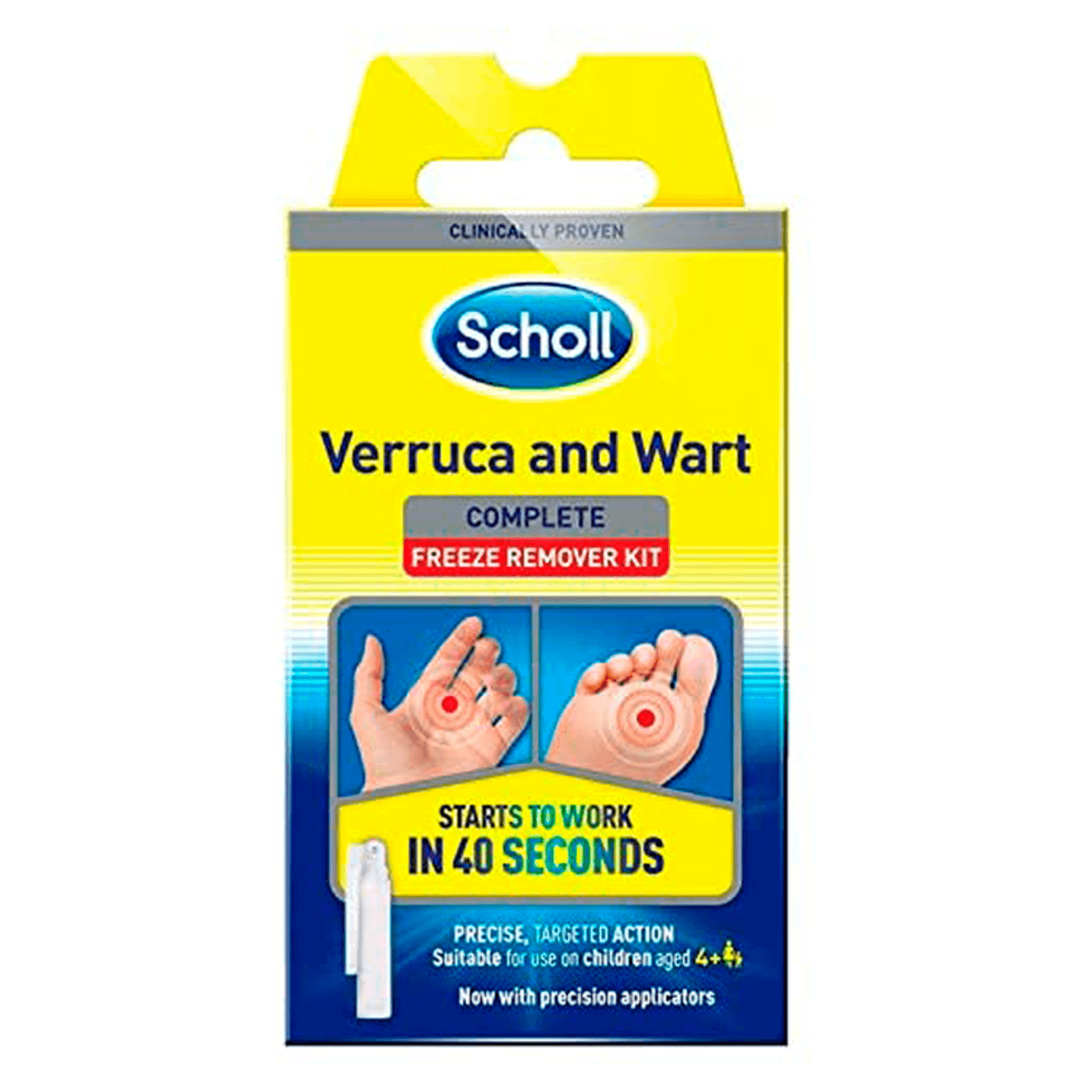 Scholl Verruca & Wart Complete Freeze Remover Kit (80ml)