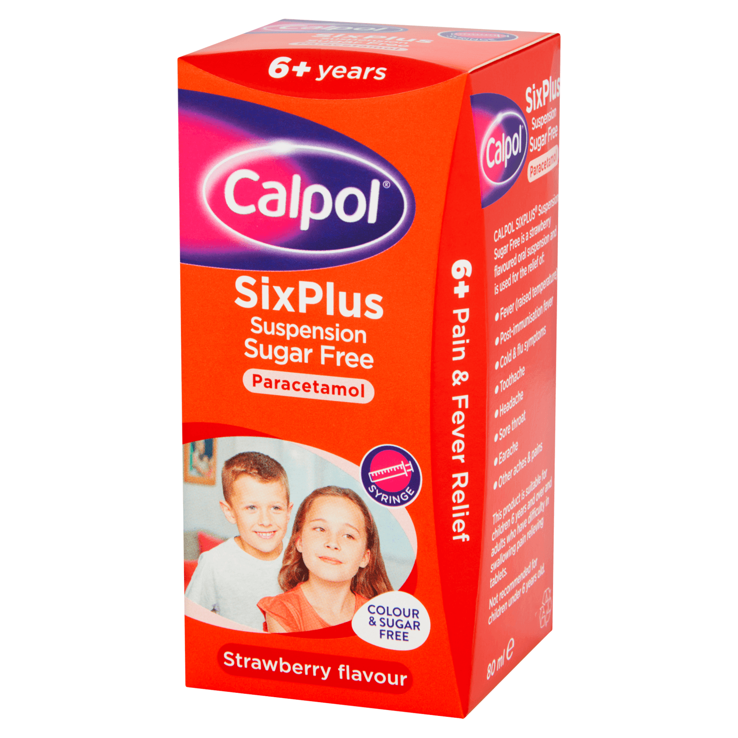 Calpol SixPlus Suspension (80ml)