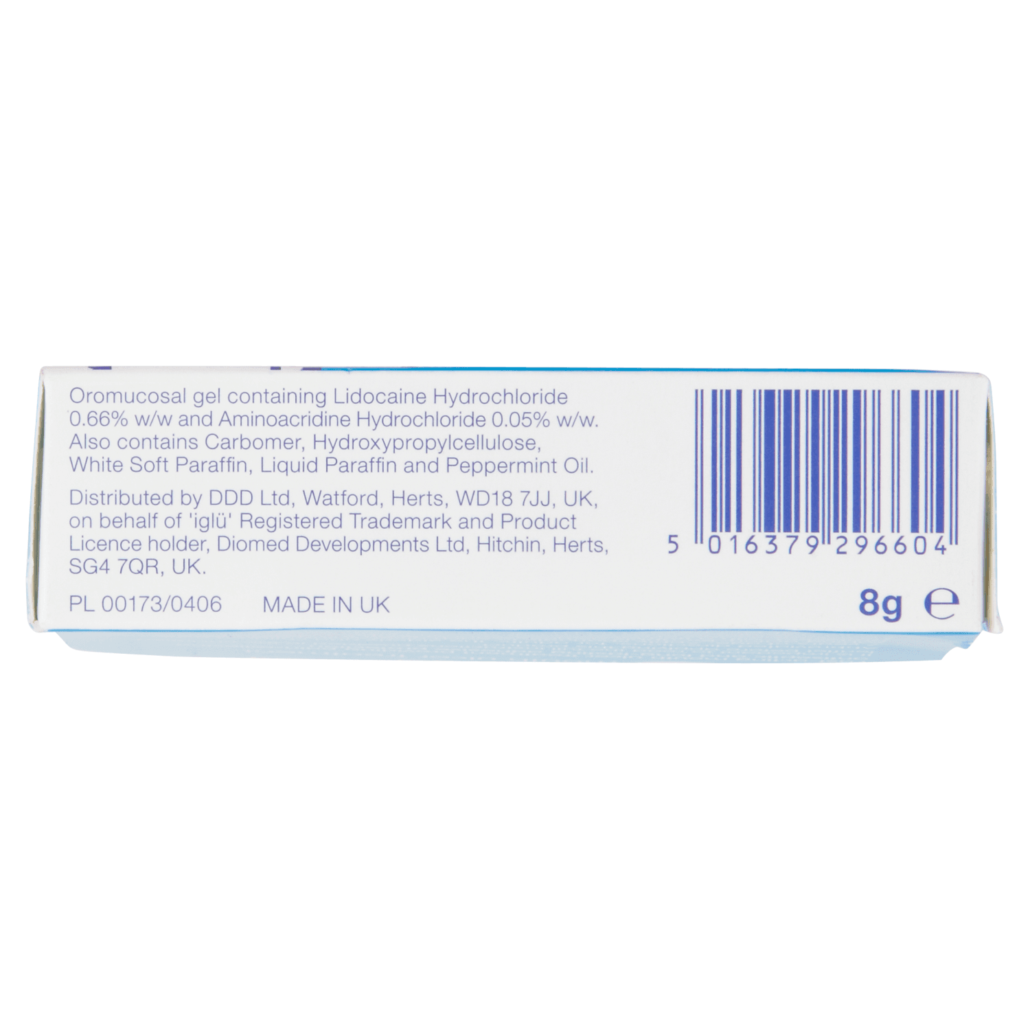 Iglu Rapid Relief Gel Mouth Ulcer Treatment (8g)