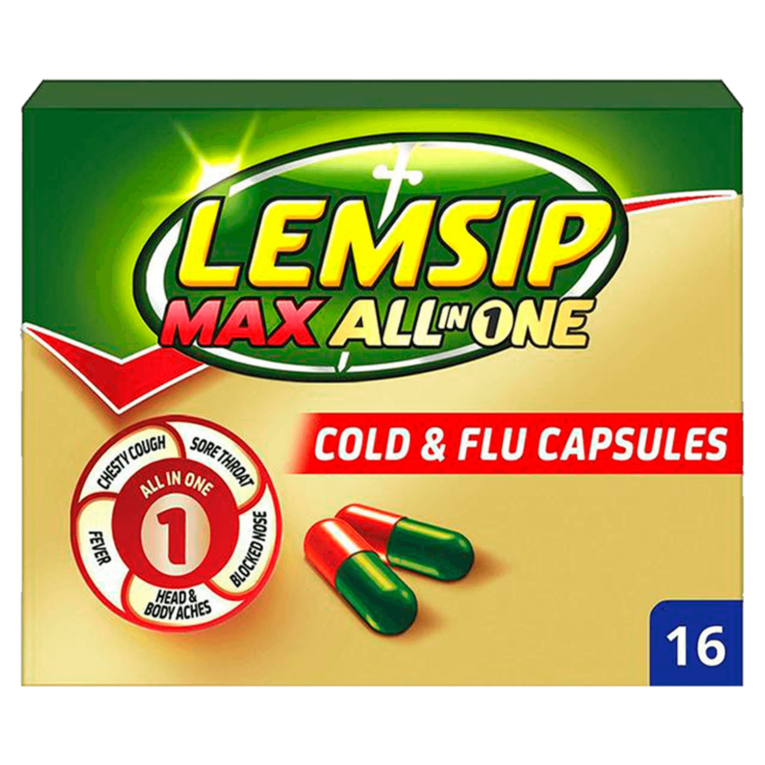 Lemsip Max All in One Capsules (16)