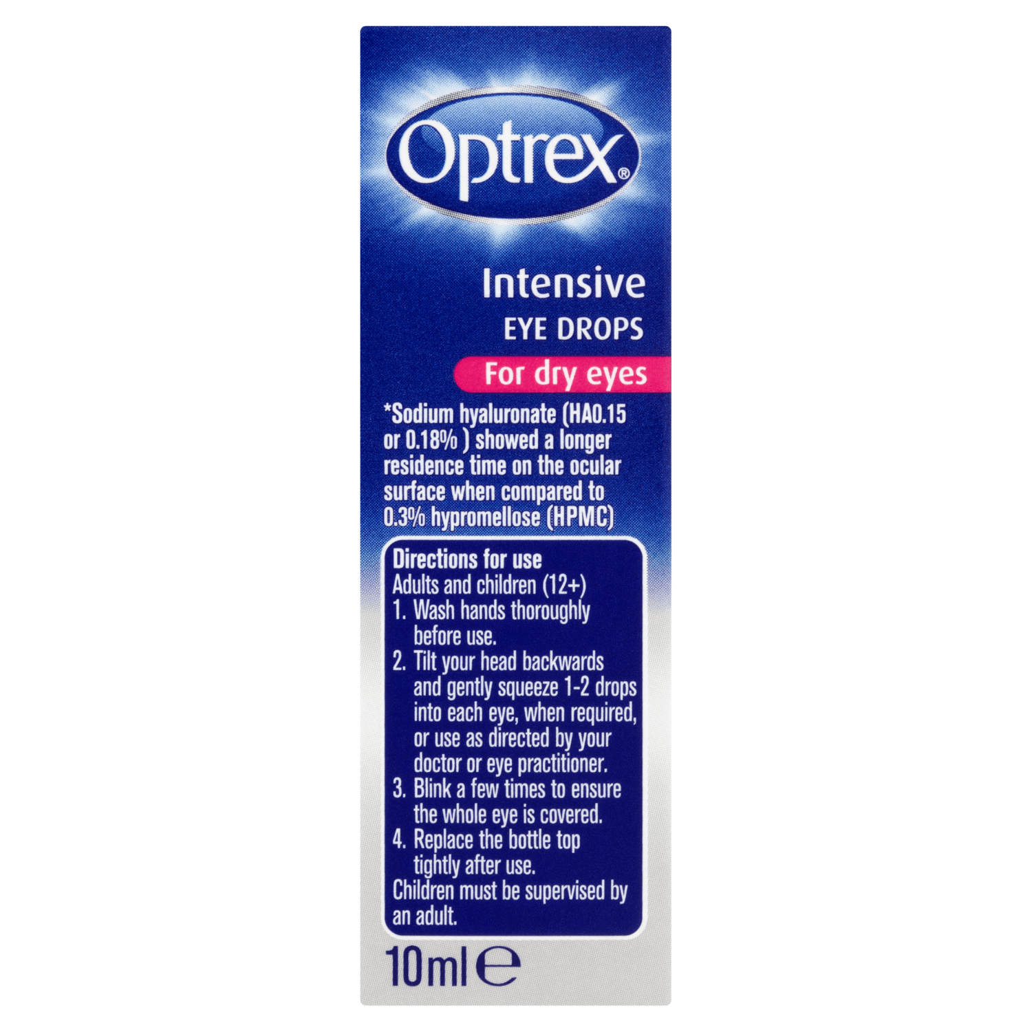 Optrex Intensive Eye Drops for Dry Eyes (10ml)