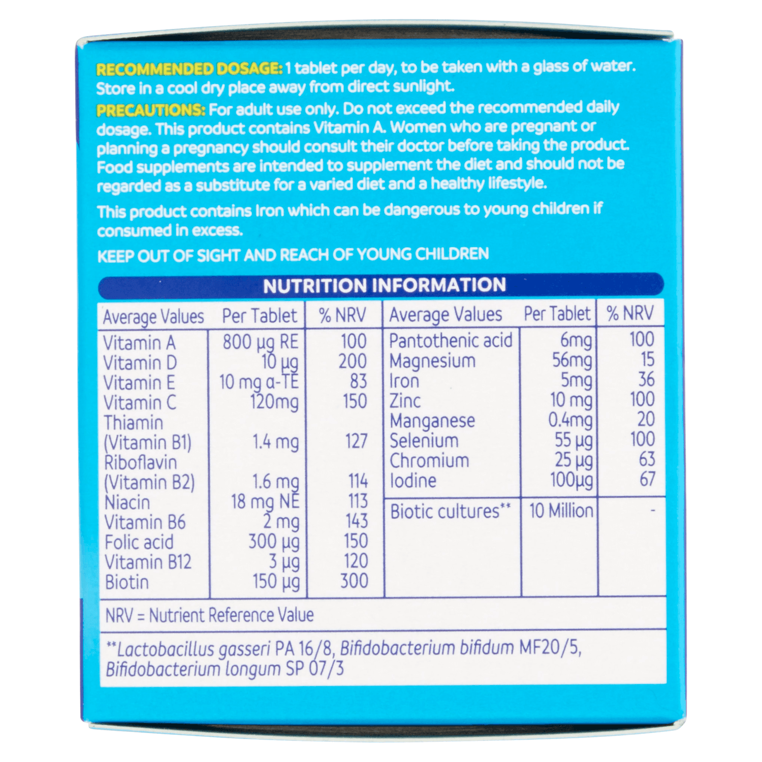 Multibionta Vitality (28 Tablets)