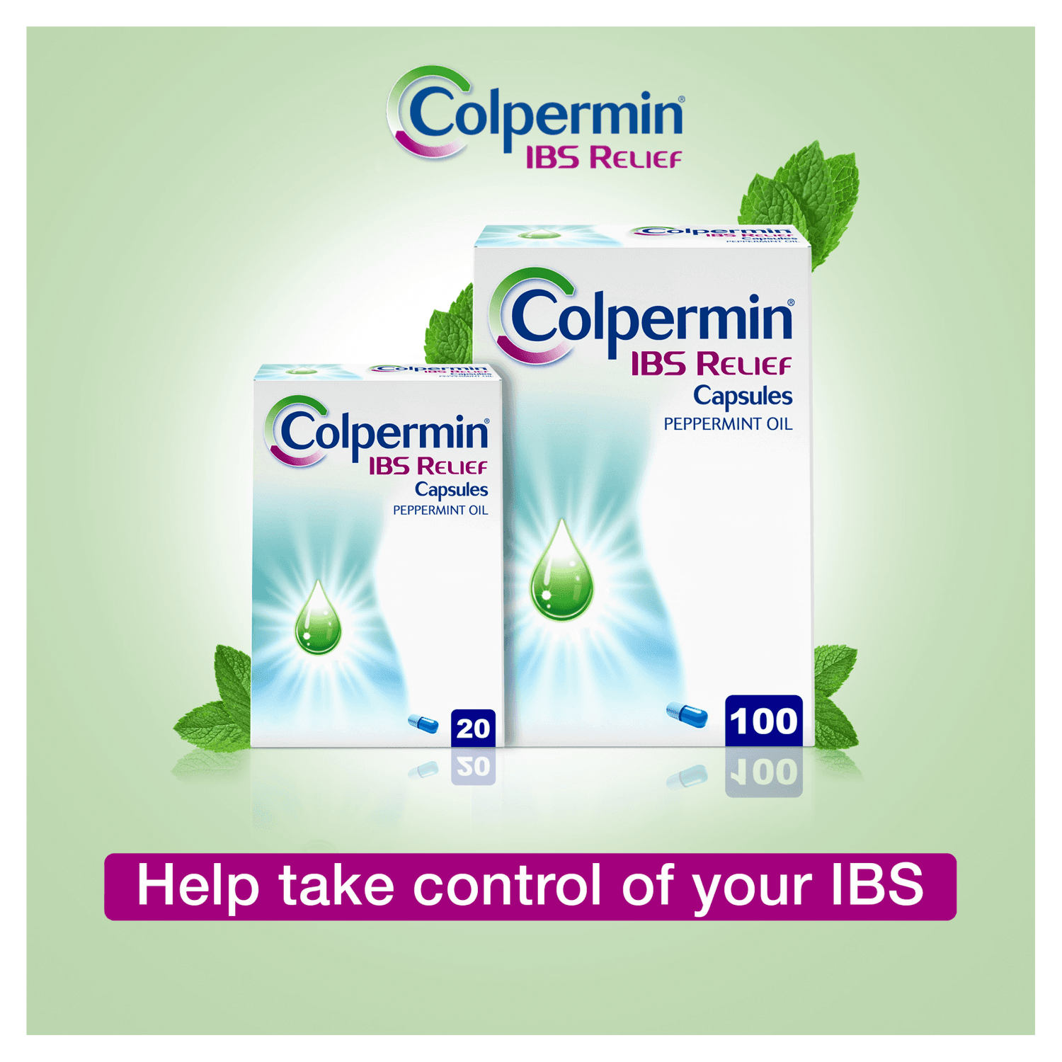 Colpermin IBS Relief Peppermint Capsules (20 Capsules)