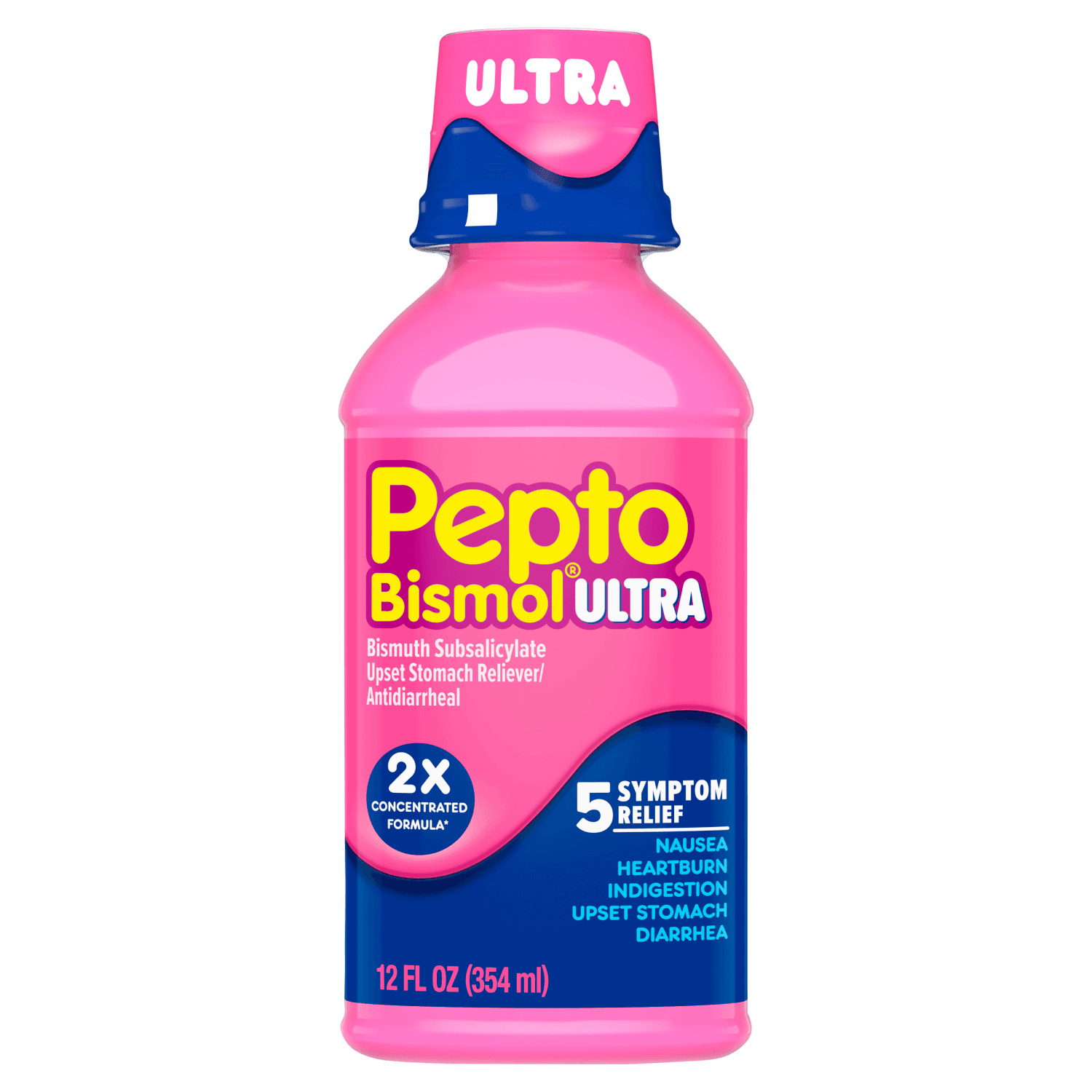 Pepto Bismol Ultra Liquid Original Flavor (12 fl oz, 354 ml)