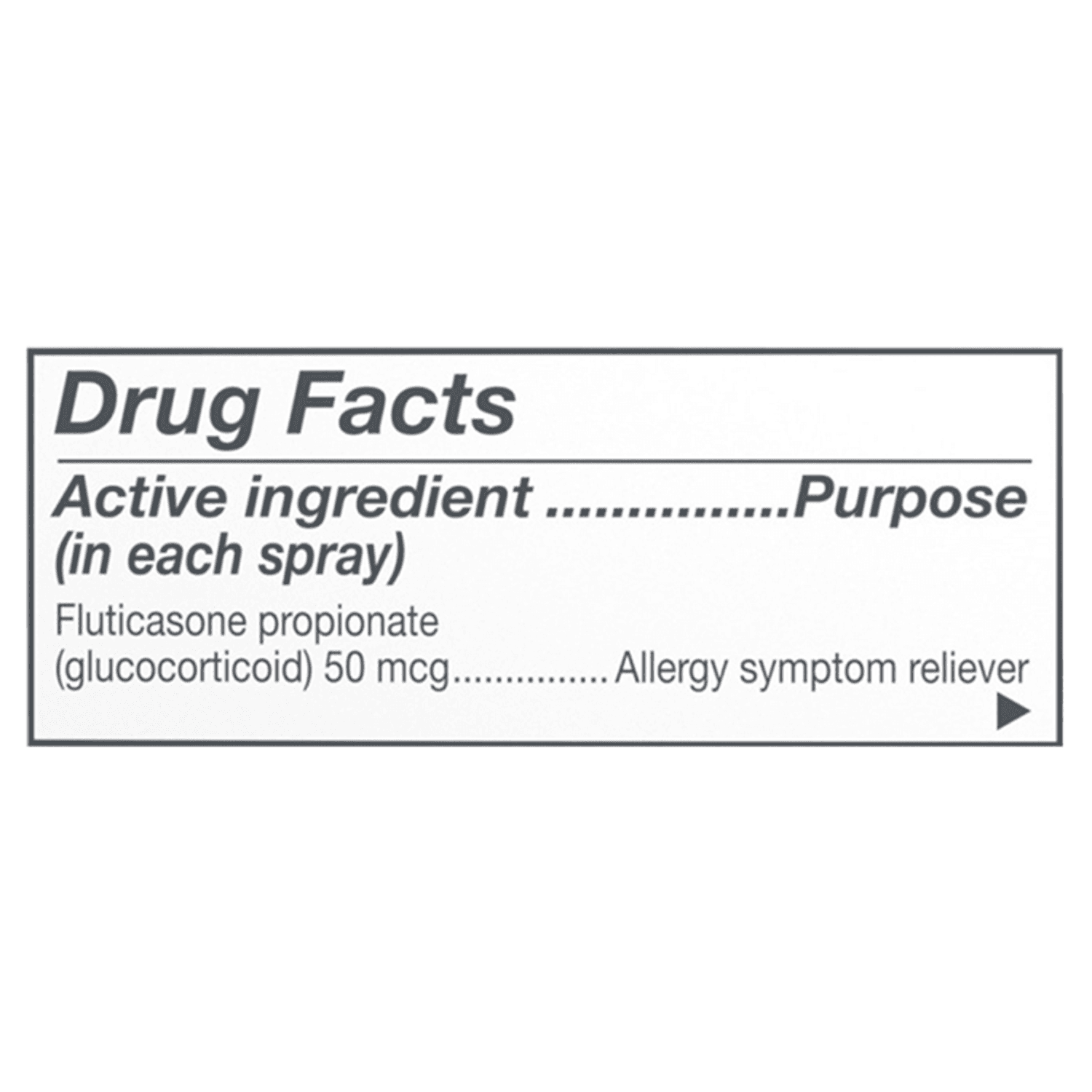 Flonase Allergy Relief Nasal Spray, 24 Hour Non Drowsy Allergy Medicine, Metered Spray - 72 Sprays (0.38 o z, 11.1 mL))