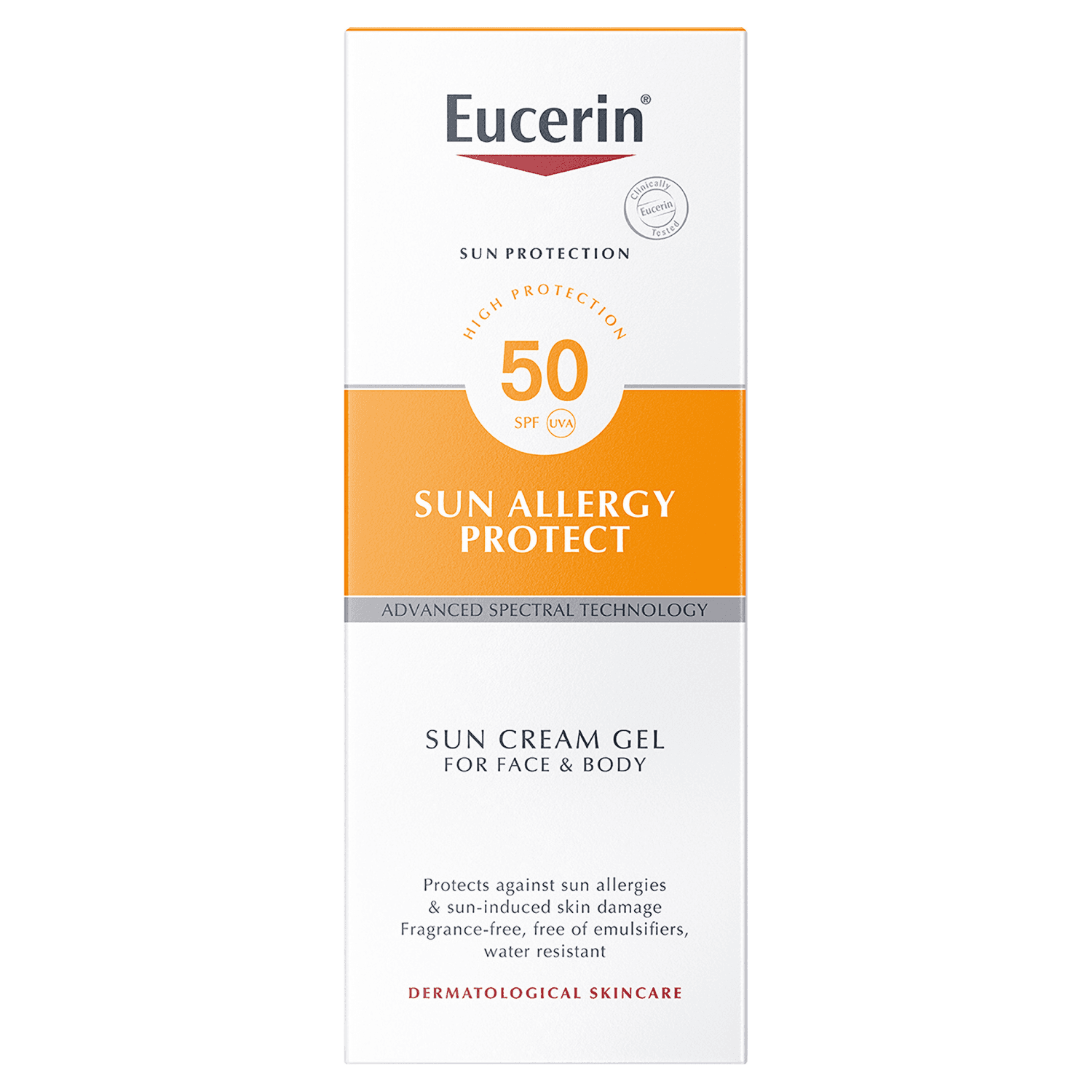 Eucerin Sun Allergy Protection Sun Cream for Face & Body SPF 50+ (150ml)