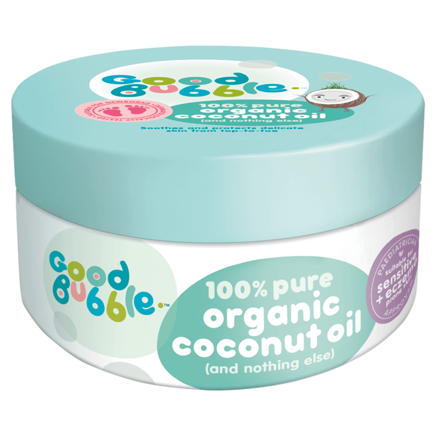 Good Bubble 100% Pure Organic Coconut Oil (185g)