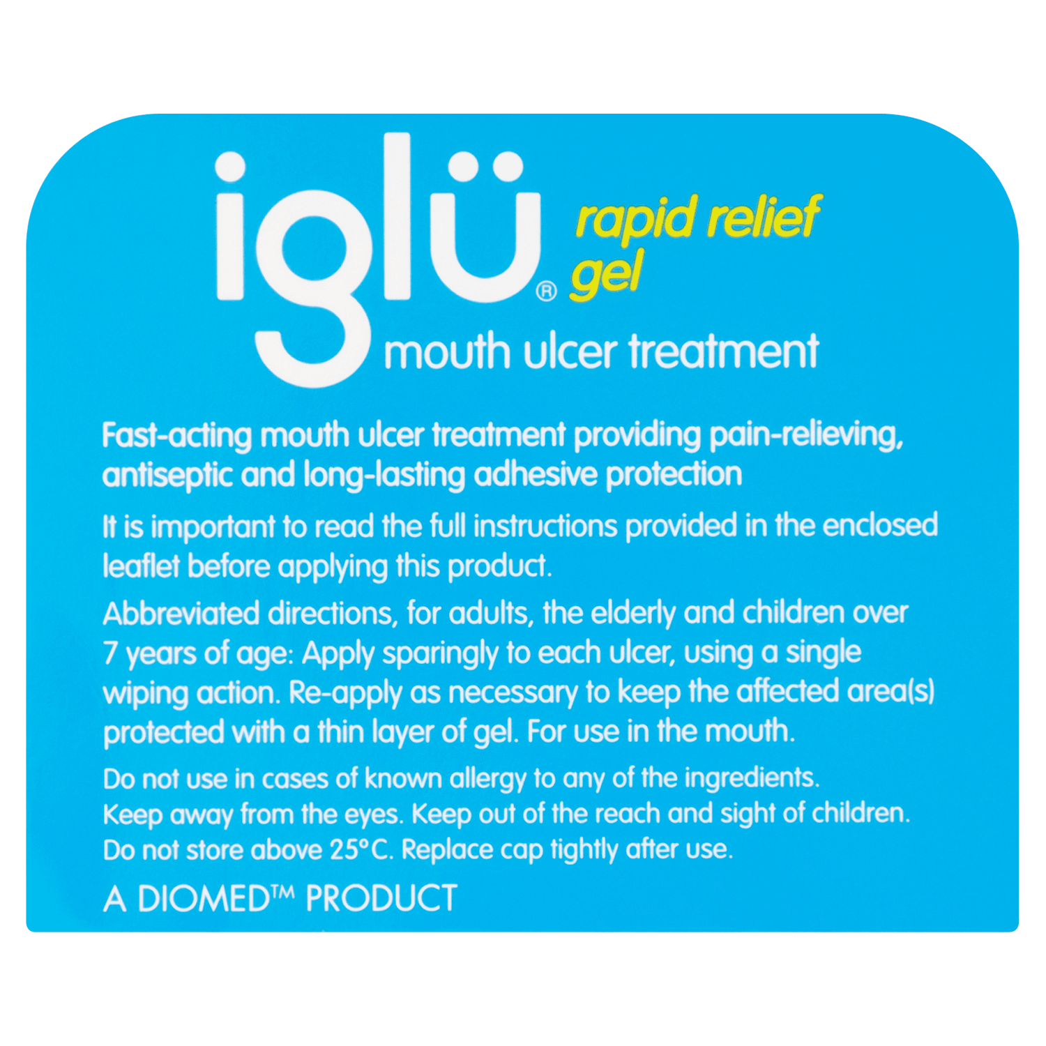 Iglu Rapid Relief Gel Mouth Ulcer Treatment (8g)