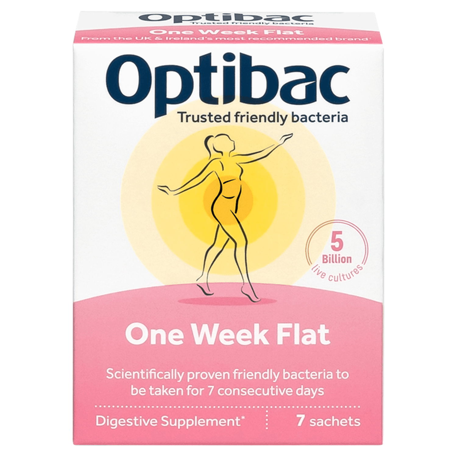 Optibac Probiotics One Week Flat 7 Sachets