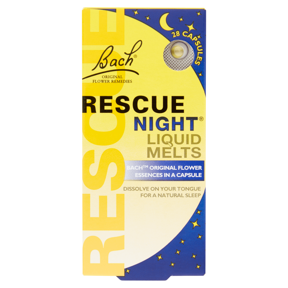 Bach Rescue Remedy Night Liquid Melts (28 Capsules)