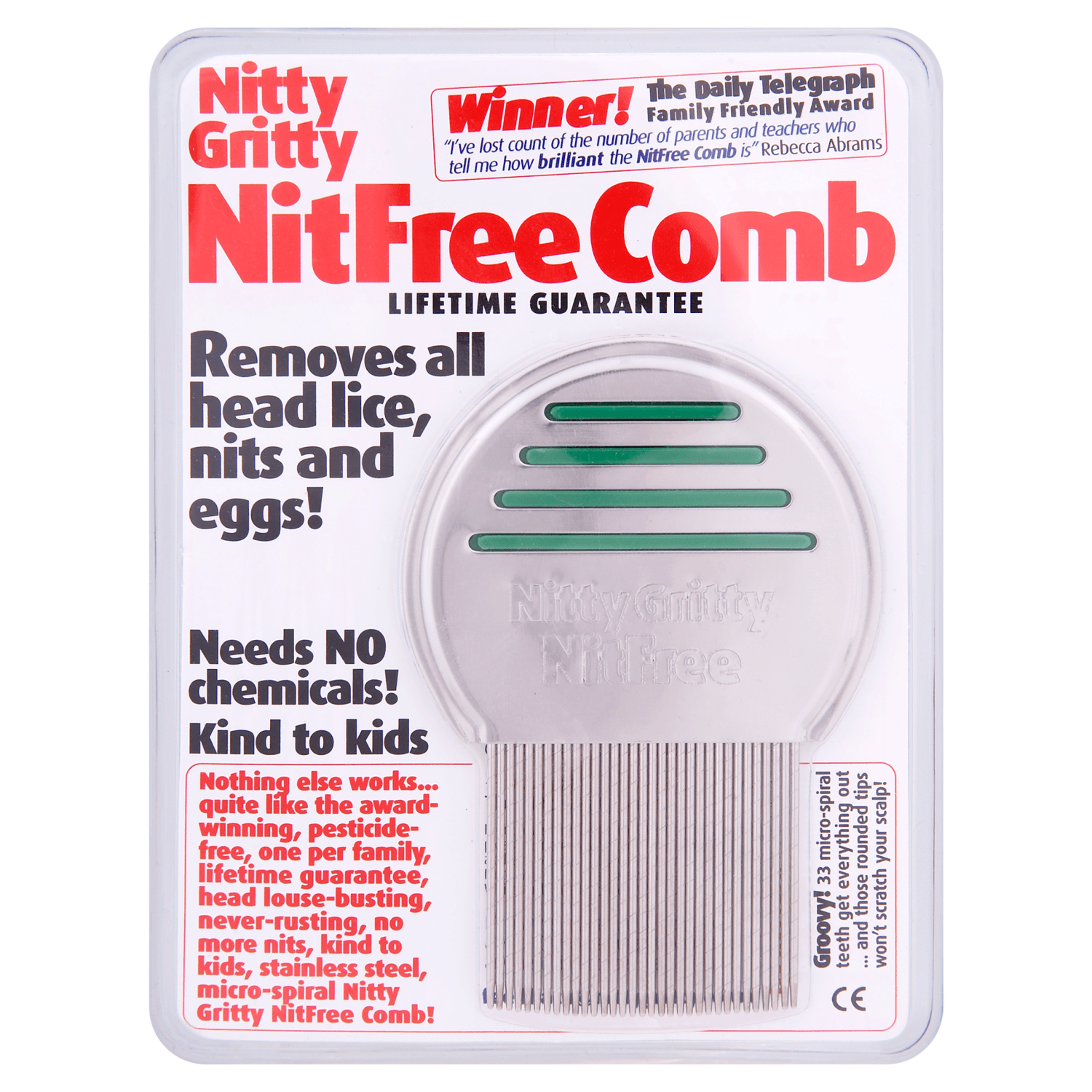 Nitty Gritty NitFree Comb