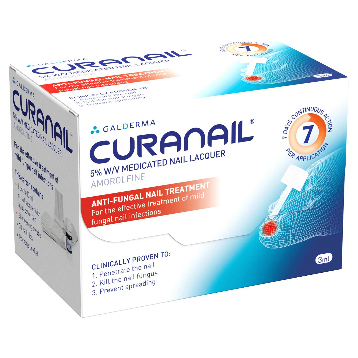 Curanail 5% Fungal Nail Treatment (3ml)