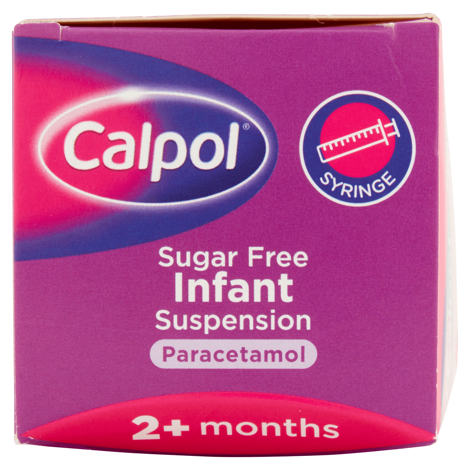 Calpol Sugar Free Infant Suspension -Strawberry Flavour (100ml)