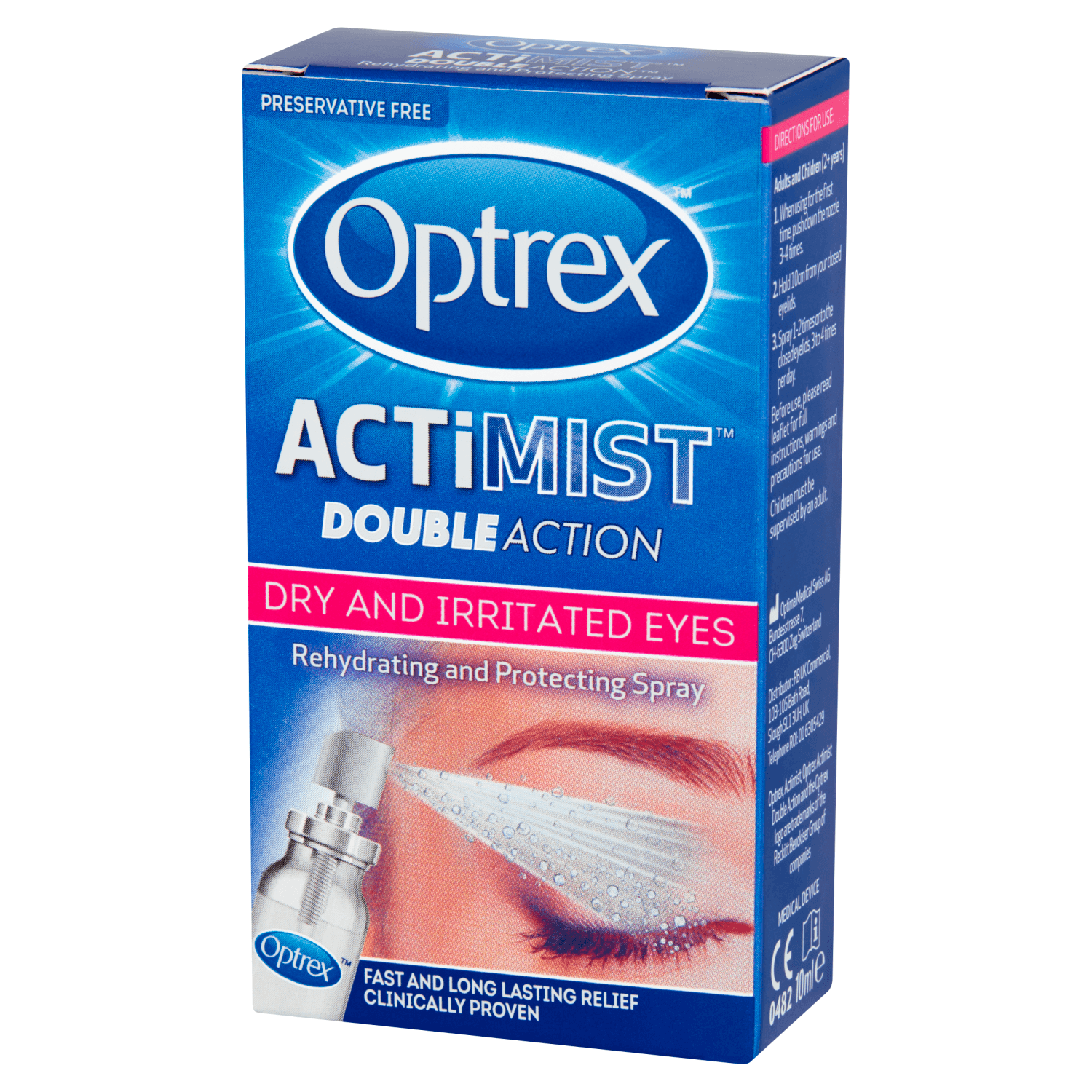 Optrex ActiMist Double Action for Dry & Tired Eyes (10ml)