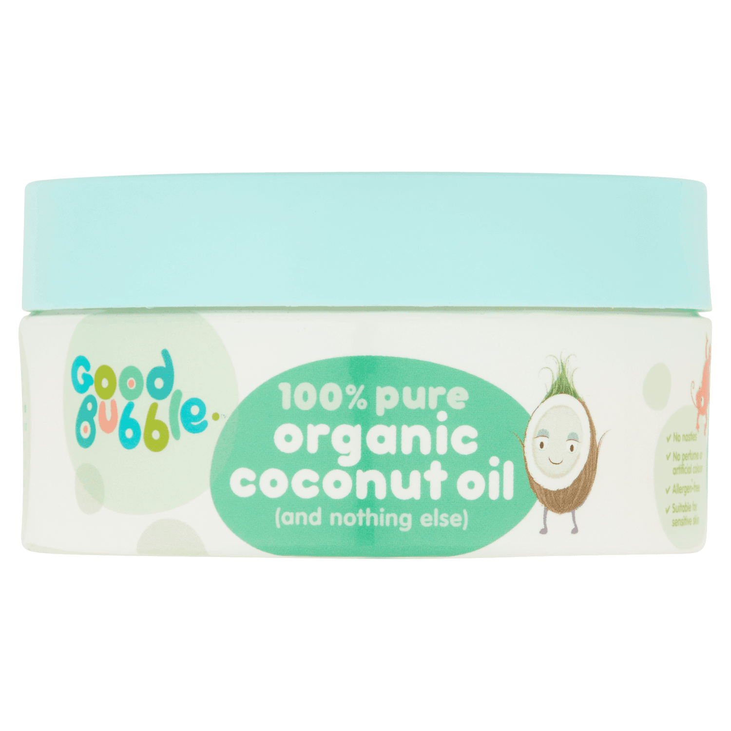 Good Bubble 100% Pure Organic Coconut Oil (185g)