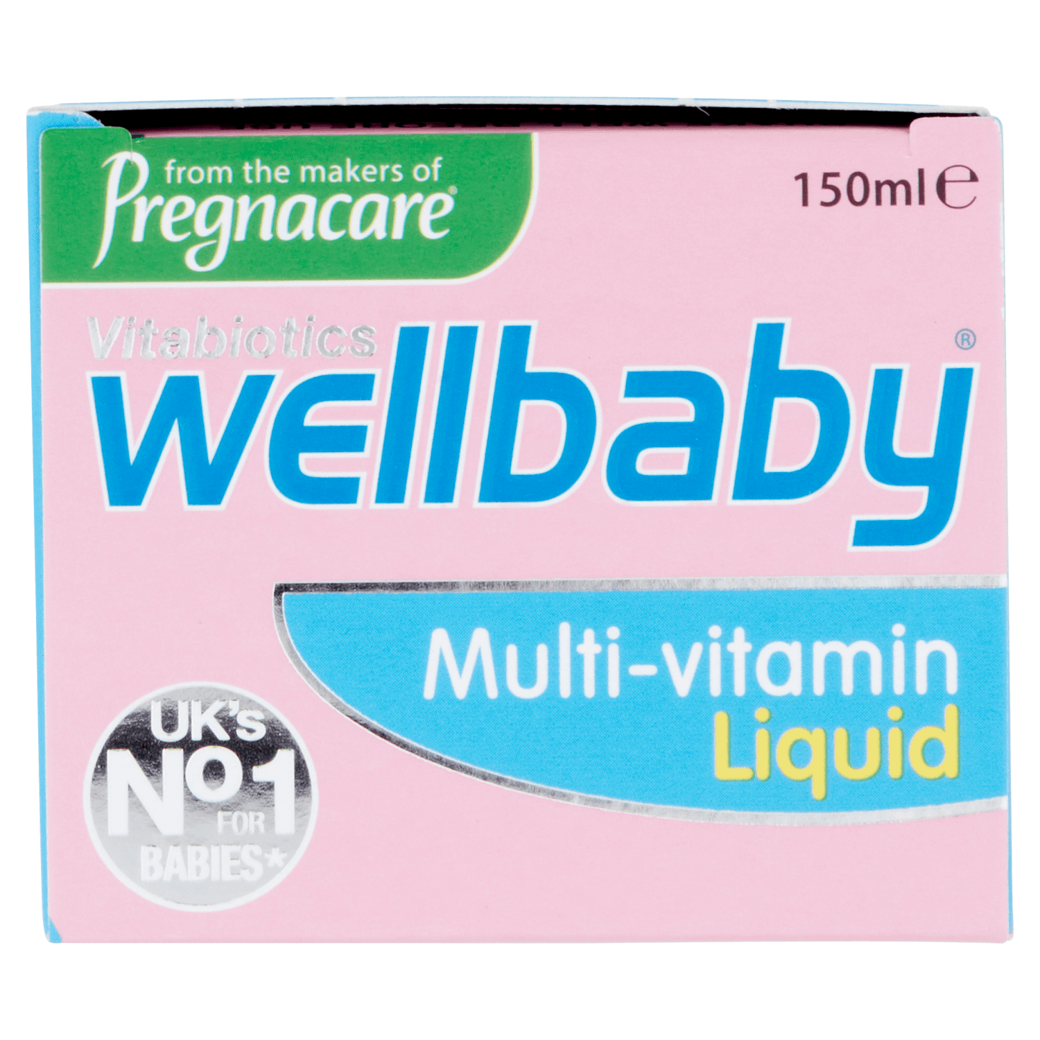 Vitabiotics Wellbaby Multi-Vitamin Liquid 6 Months to 4 Years (150ml)