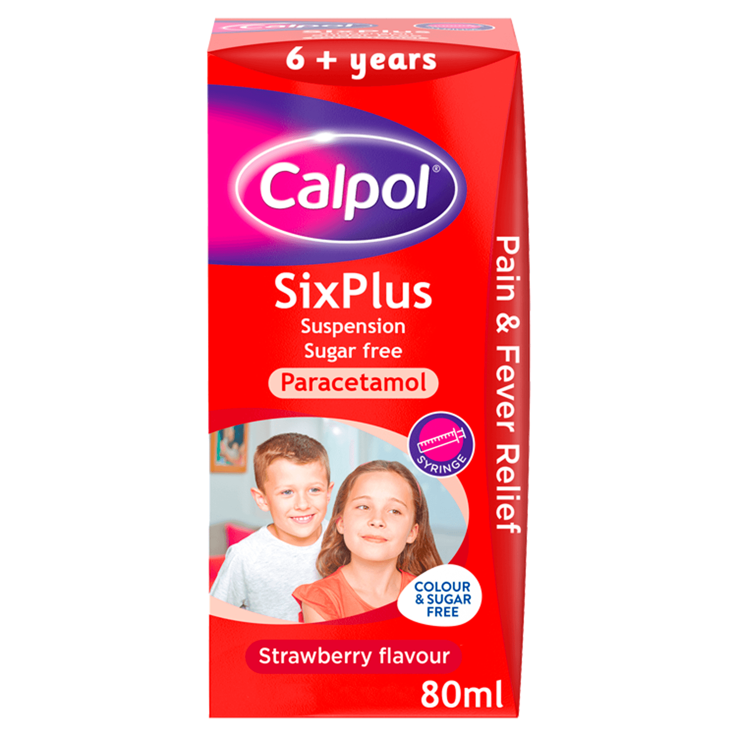 Calpol SixPlus Suspension (80ml)