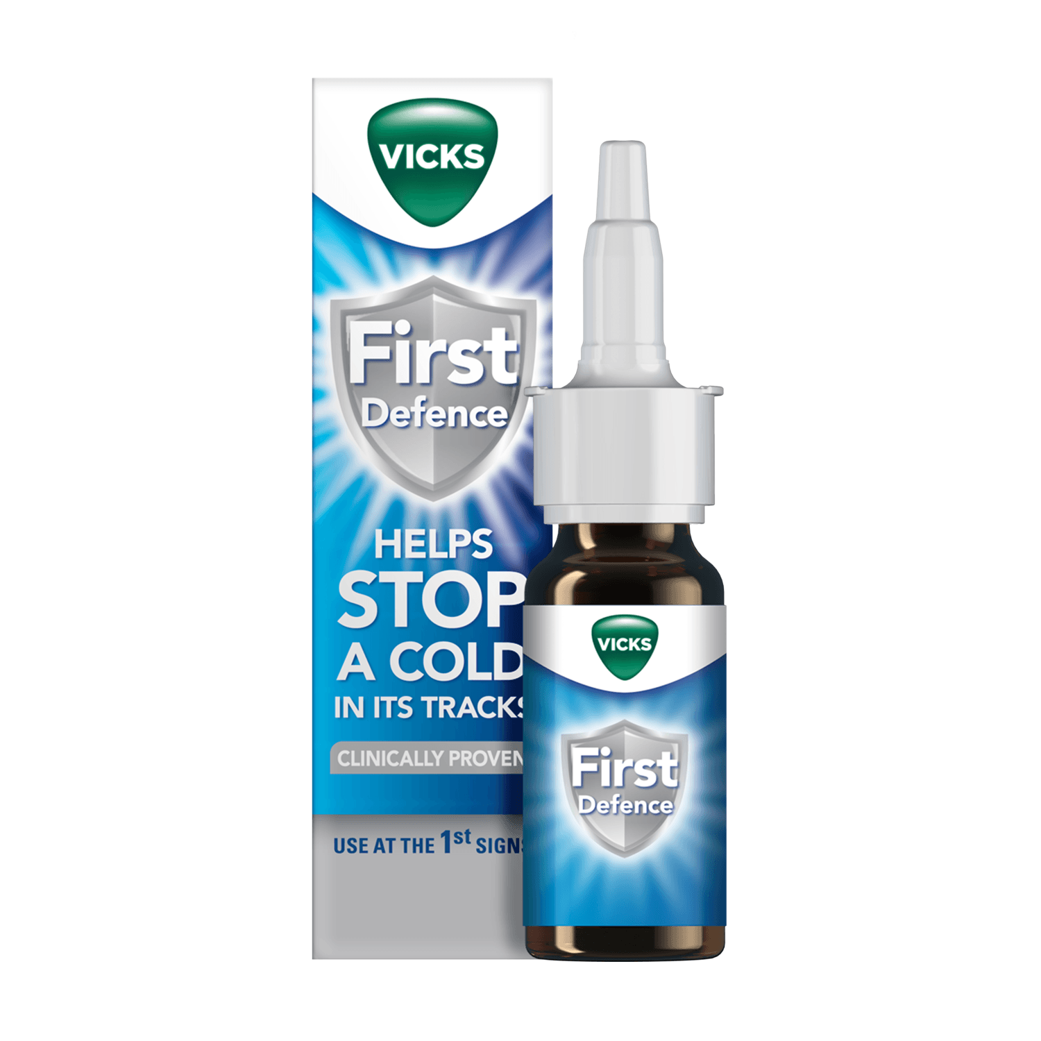 Vicks First Defence Cold Virus Blocker Nasal Spray Bottle (15ml)