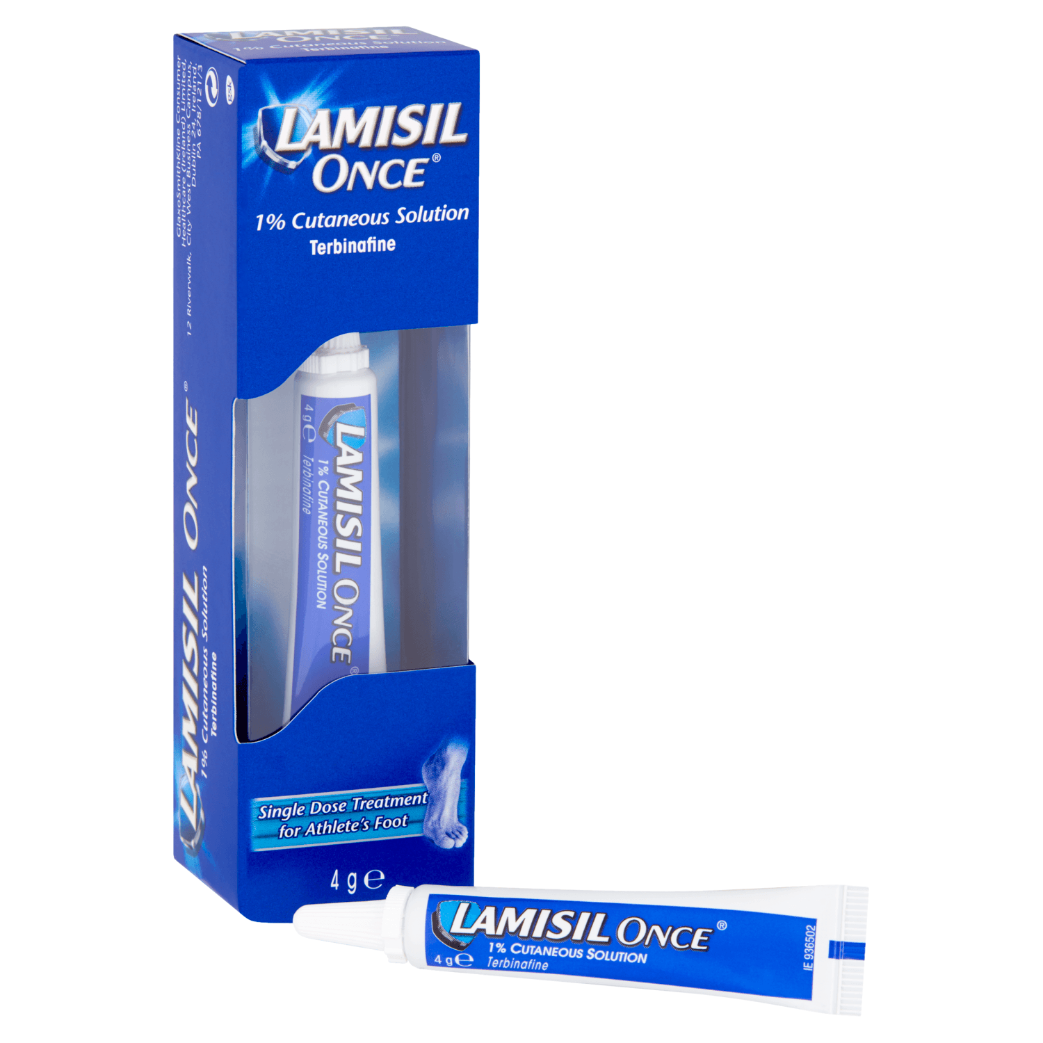 Lamisil Once 1% Cutaneous Solution (4g)