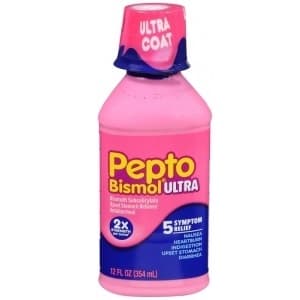 Pepto Bismol Ultra Liquid Original Flavor (12 fl oz, 354 ml)