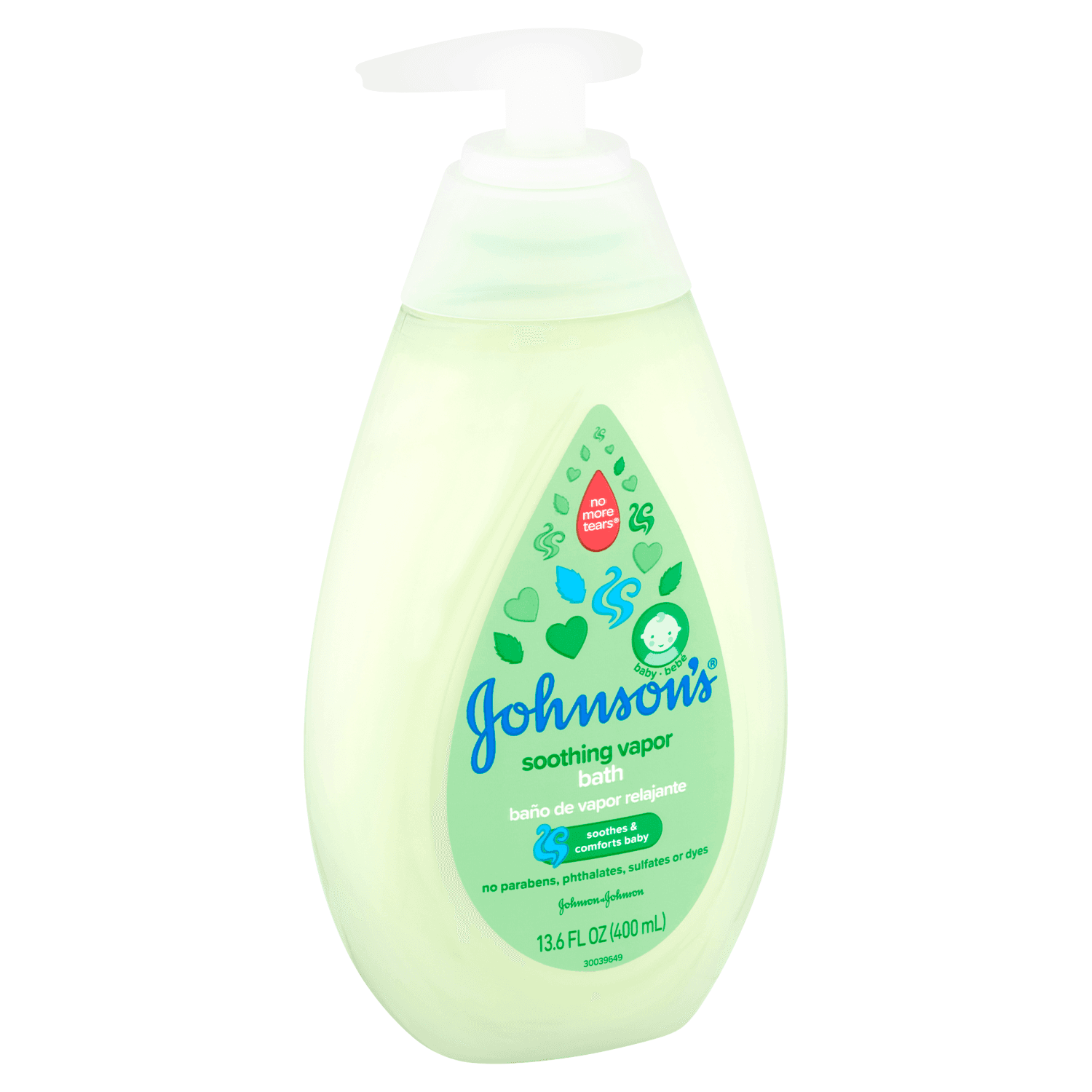 Johnson’s Baby Soothing Vapor Bath to Relax Babies, (13.6 fl. oz, 400ml)