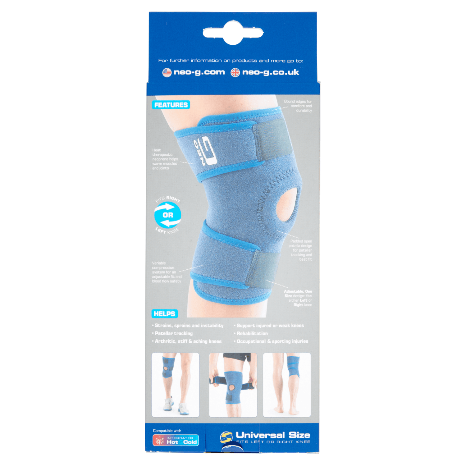 Neo G Hinged Open Knee Support (Universal Size)