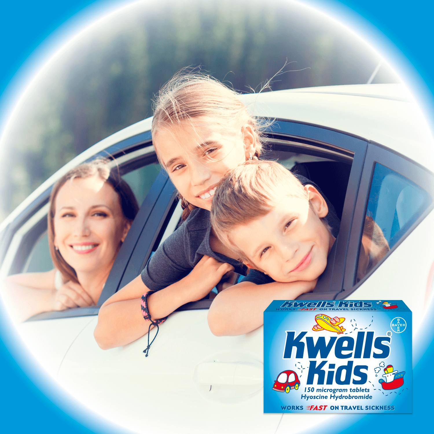 Kwells Kids 150 Microgram Tablets (12 Tablets)