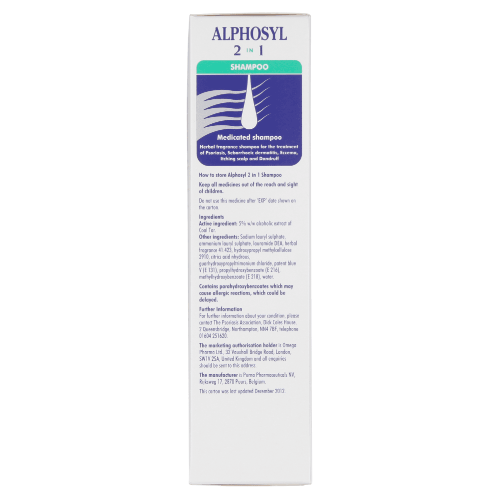 Alphosyl 2-in-1 Medicated Shampoo (250 ml)